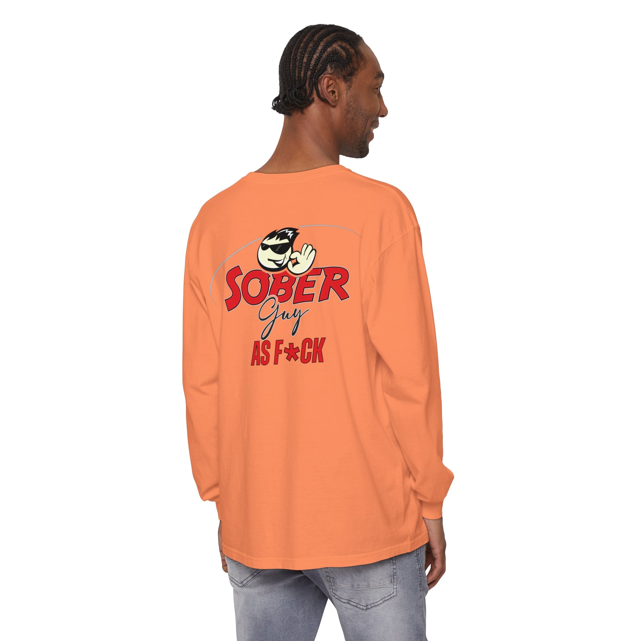 Sober Guy-Long Sleeve Tee-As F*CK