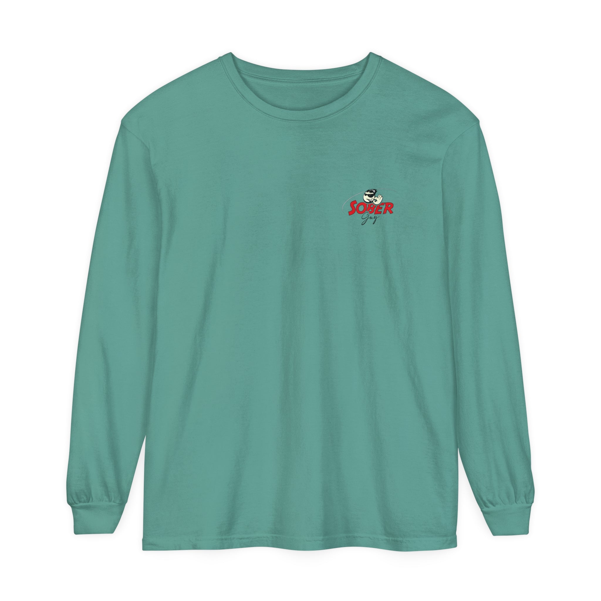 Sober Guy-Long Sleeve Tee-Powered by Sobriety
