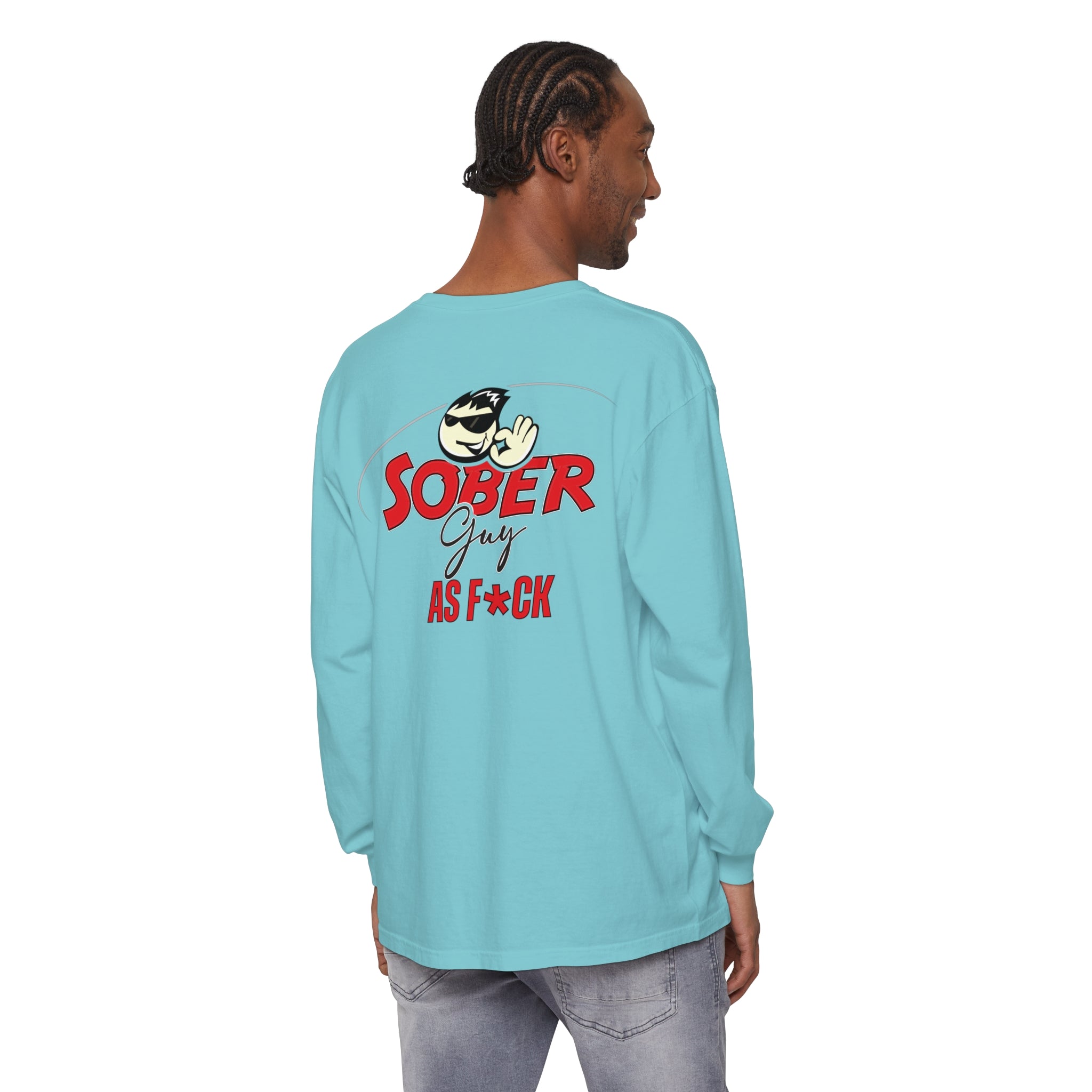 Sober Guy-Long Sleeve Tee-As F*CK