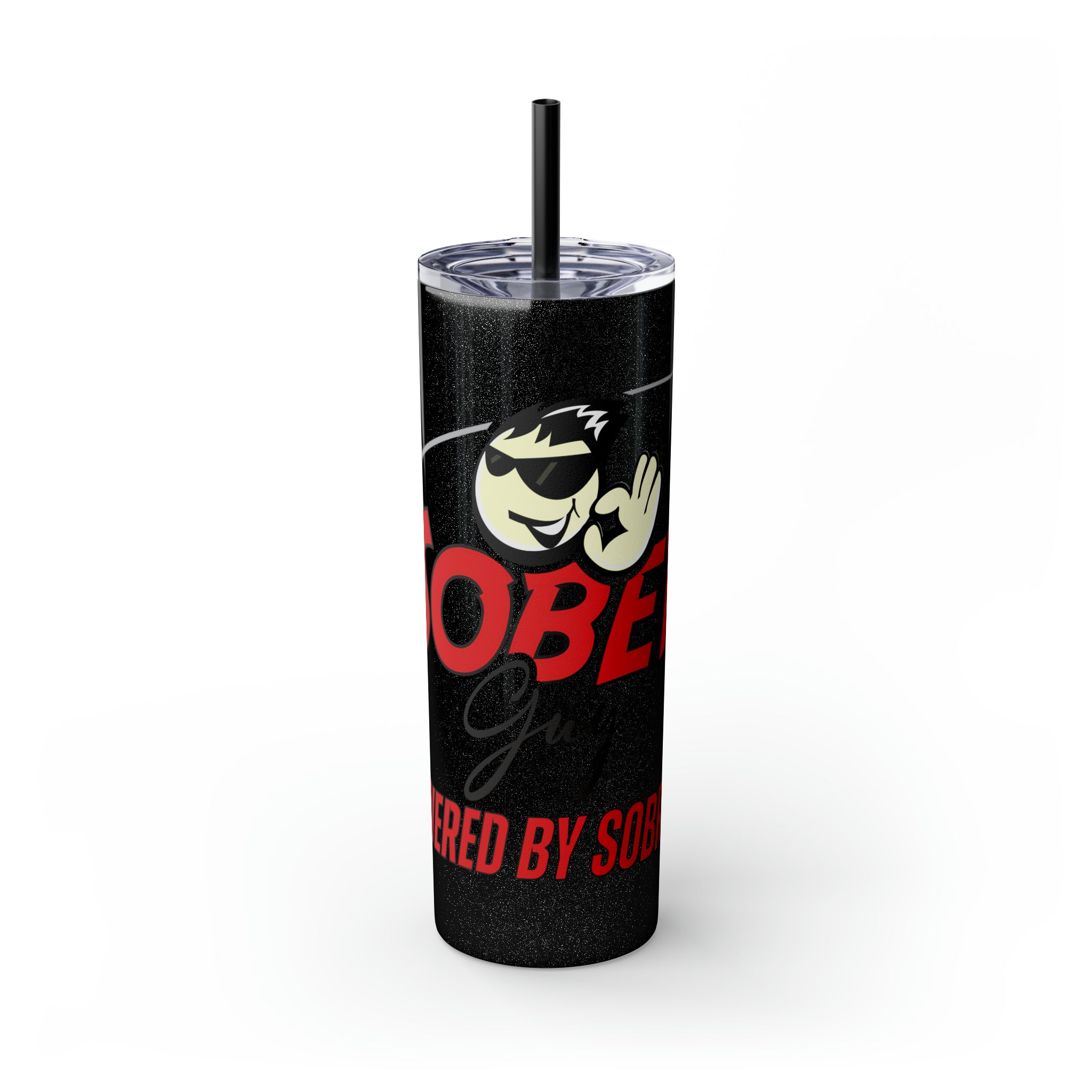 Skinny Tumbler with Straw, 20oz