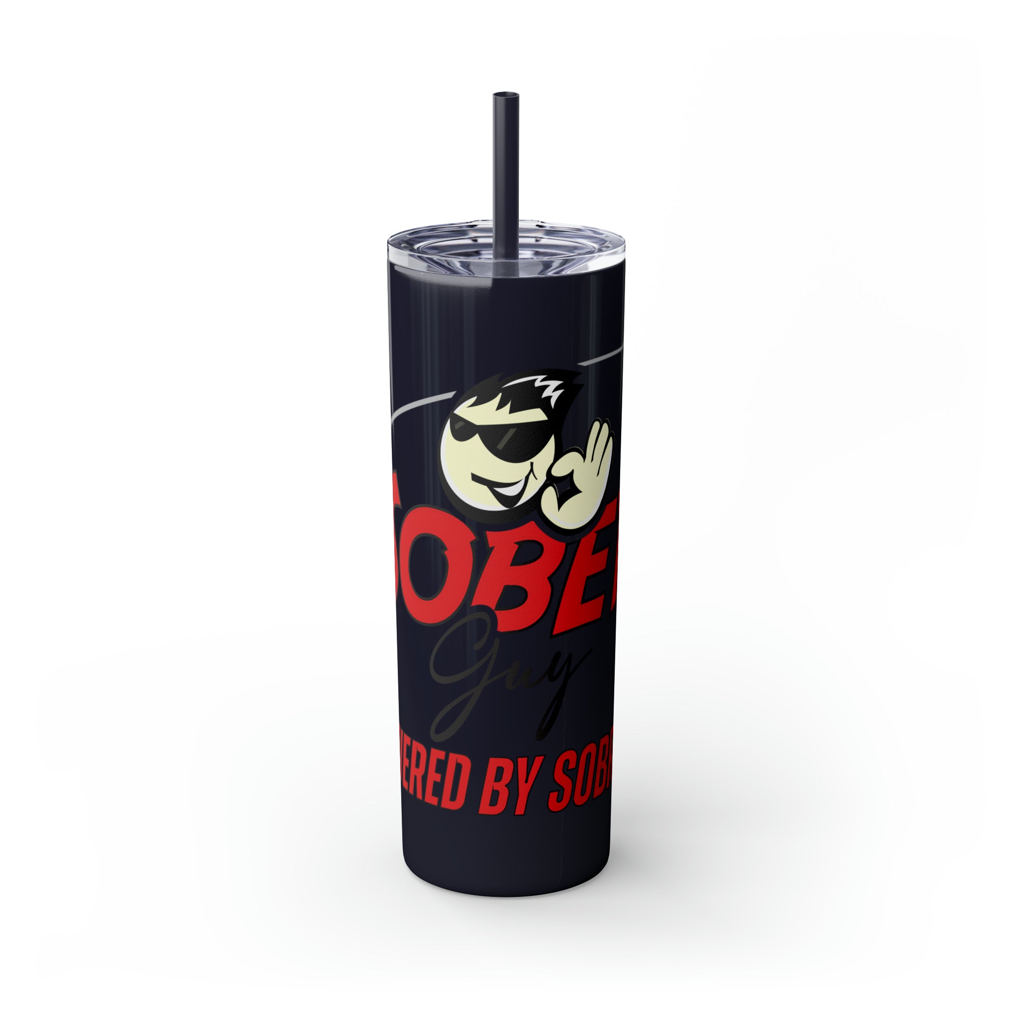 Skinny Tumbler with Straw, 20oz