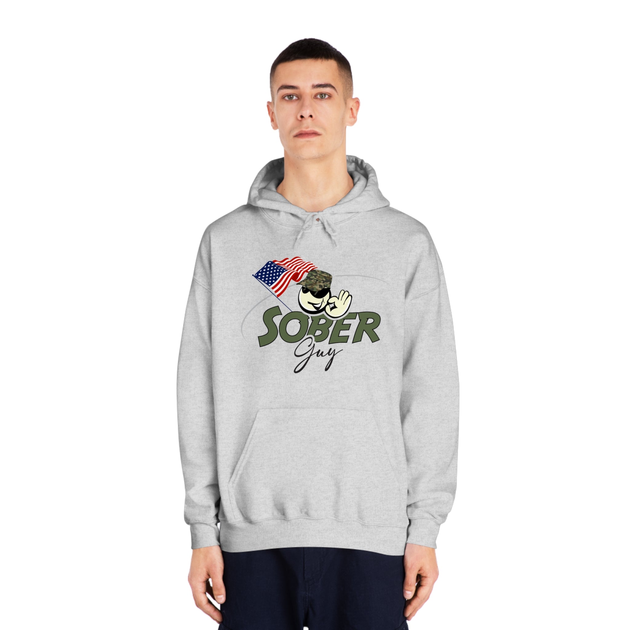 Sober Guy-Hooded Sweatshirt-Heroes Collection
