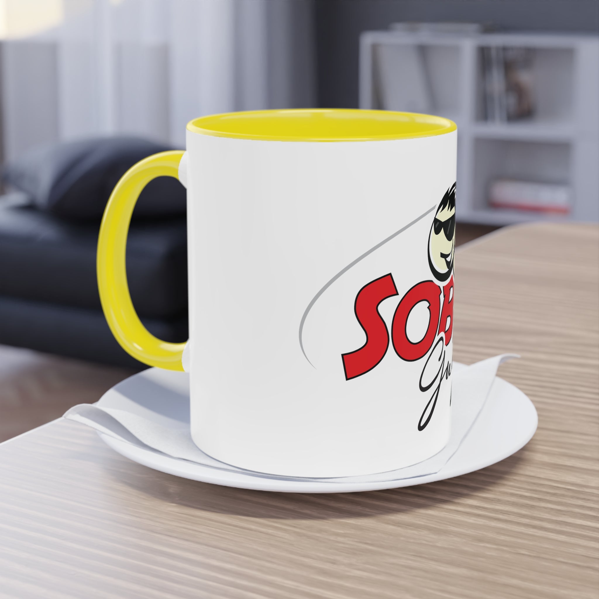 Two-Tone Coffee Mug, 11oz