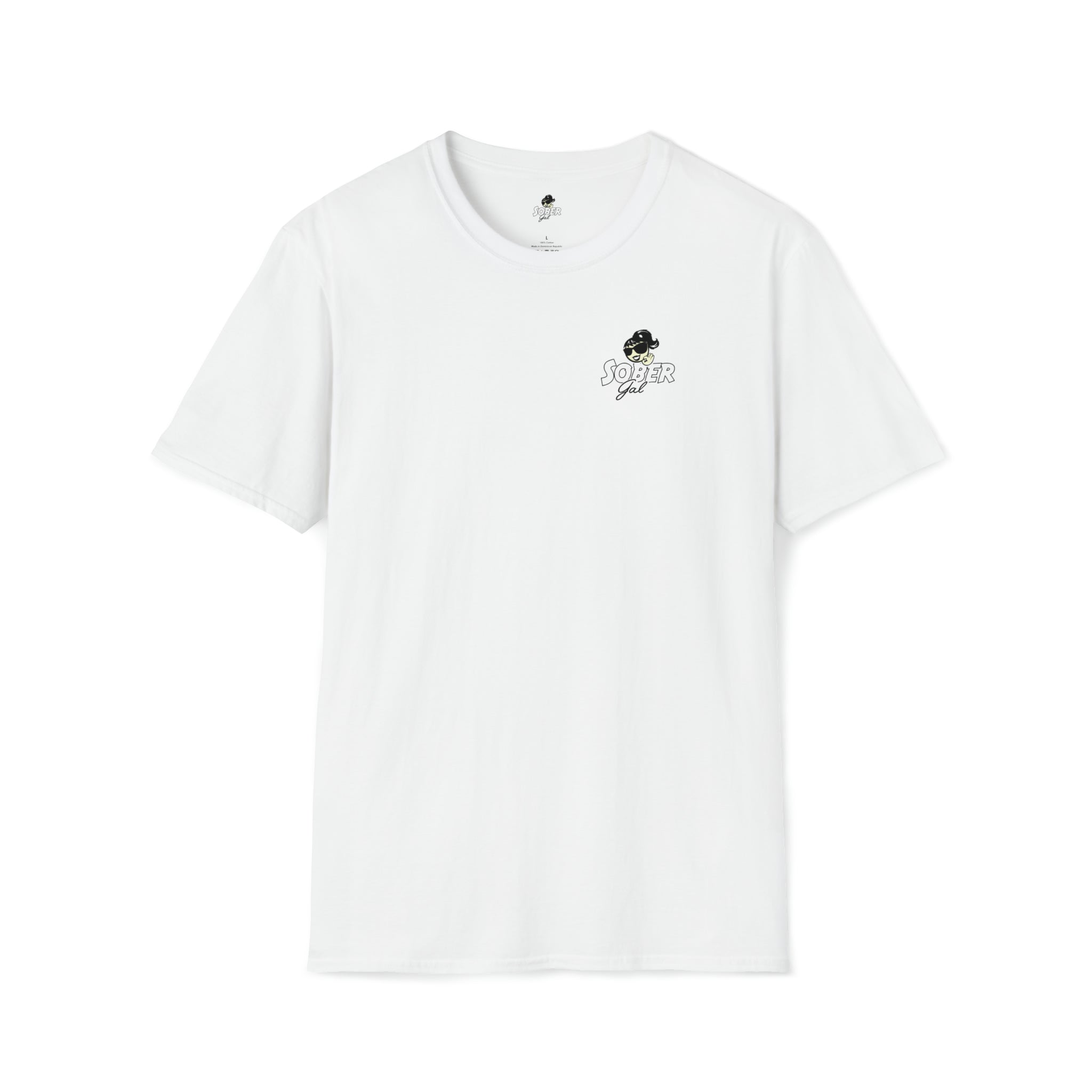 Sober Gal-Softstyle T-Shirt-Make America Sober Again