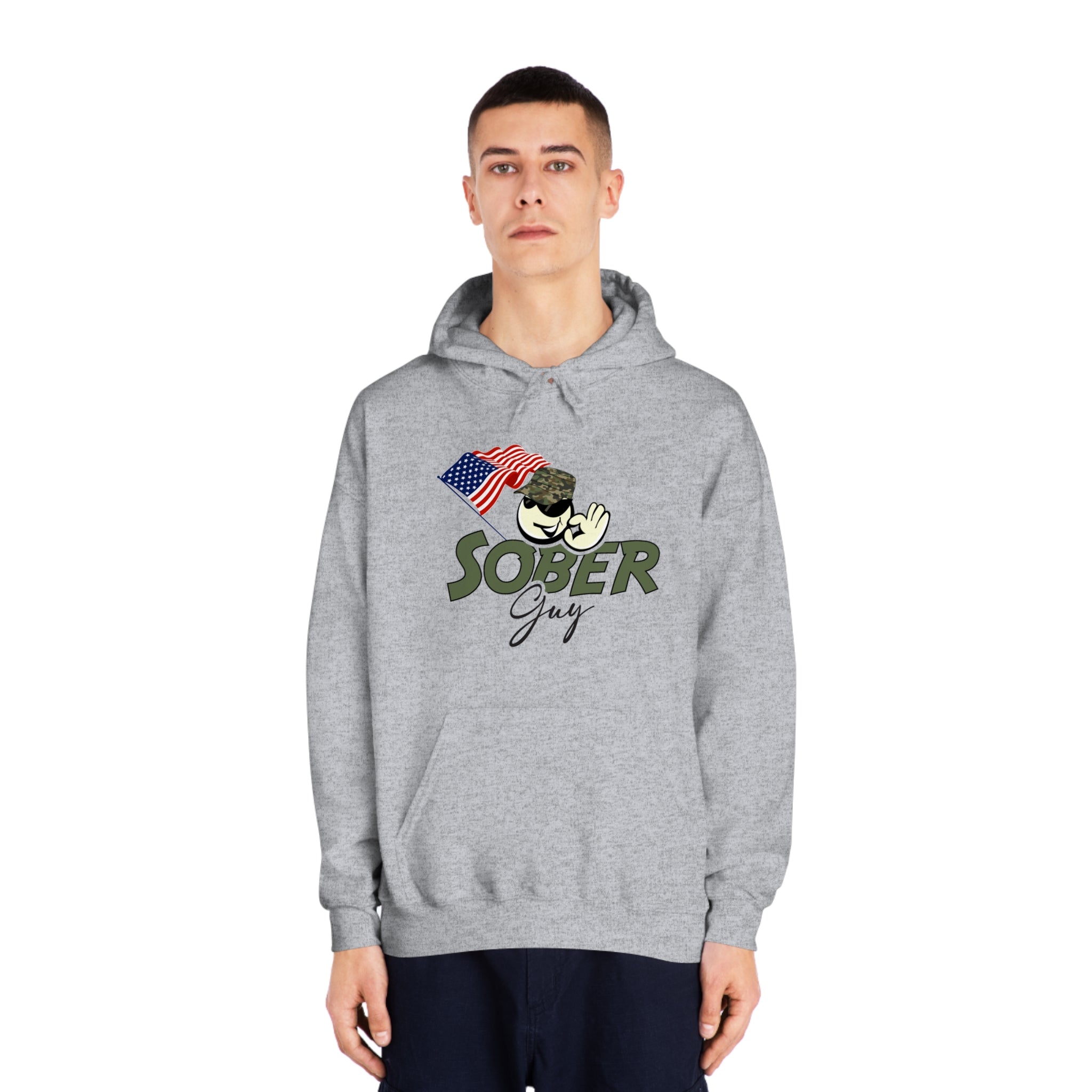 Sober Guy-Hooded Sweatshirt-Heroes Collection