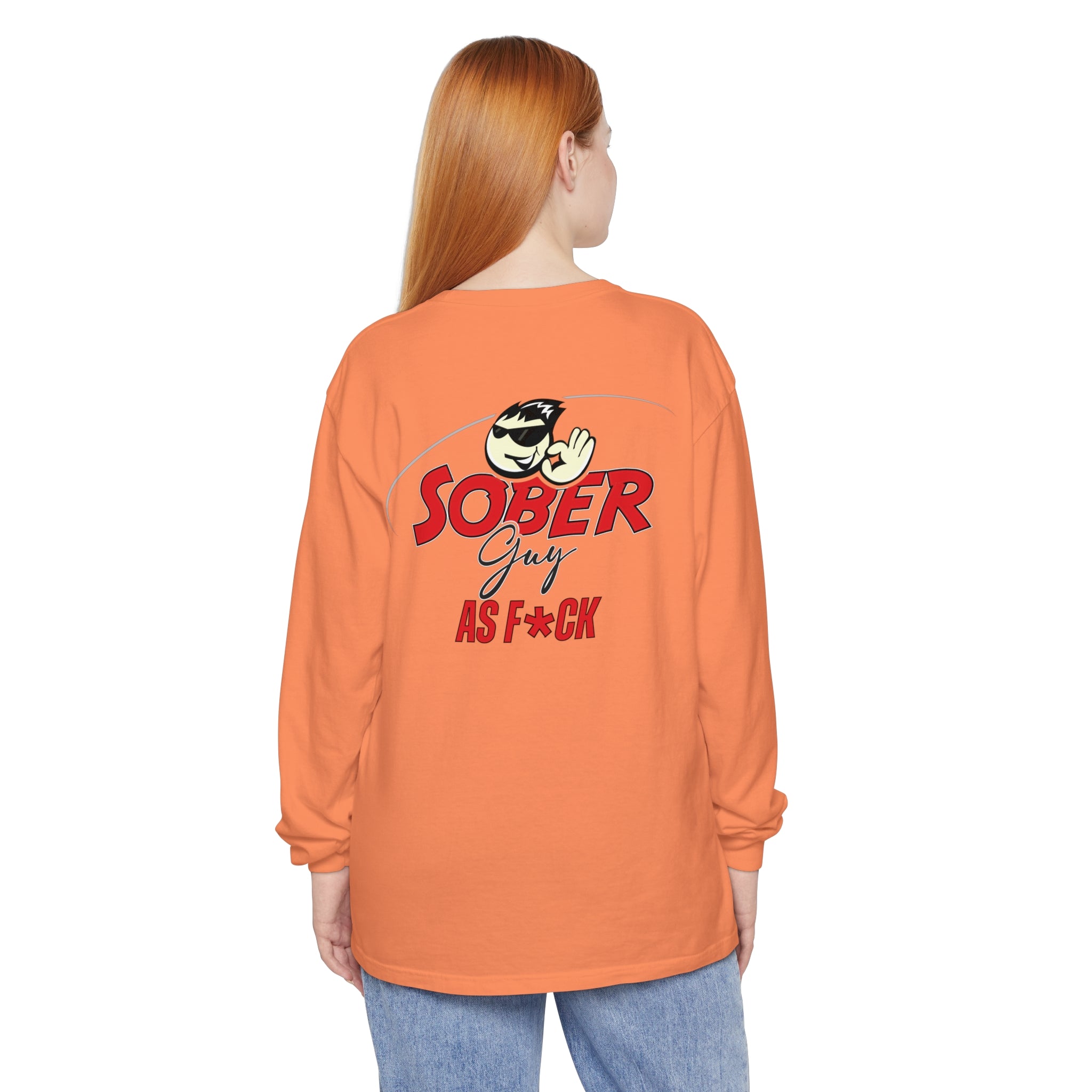 Sober Guy-Long Sleeve Tee-As F*CK