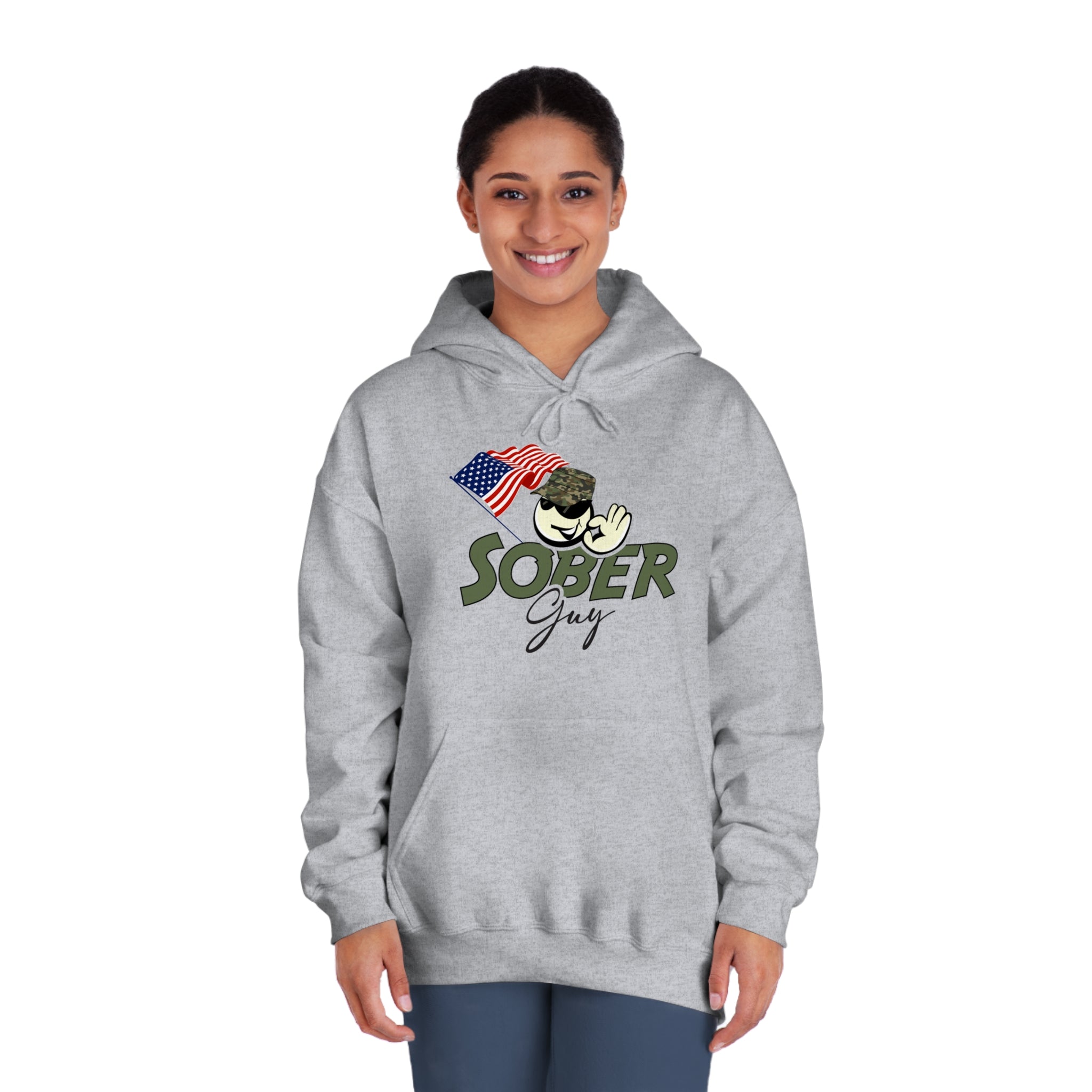 Sober Guy-Hooded Sweatshirt-Heroes Collection