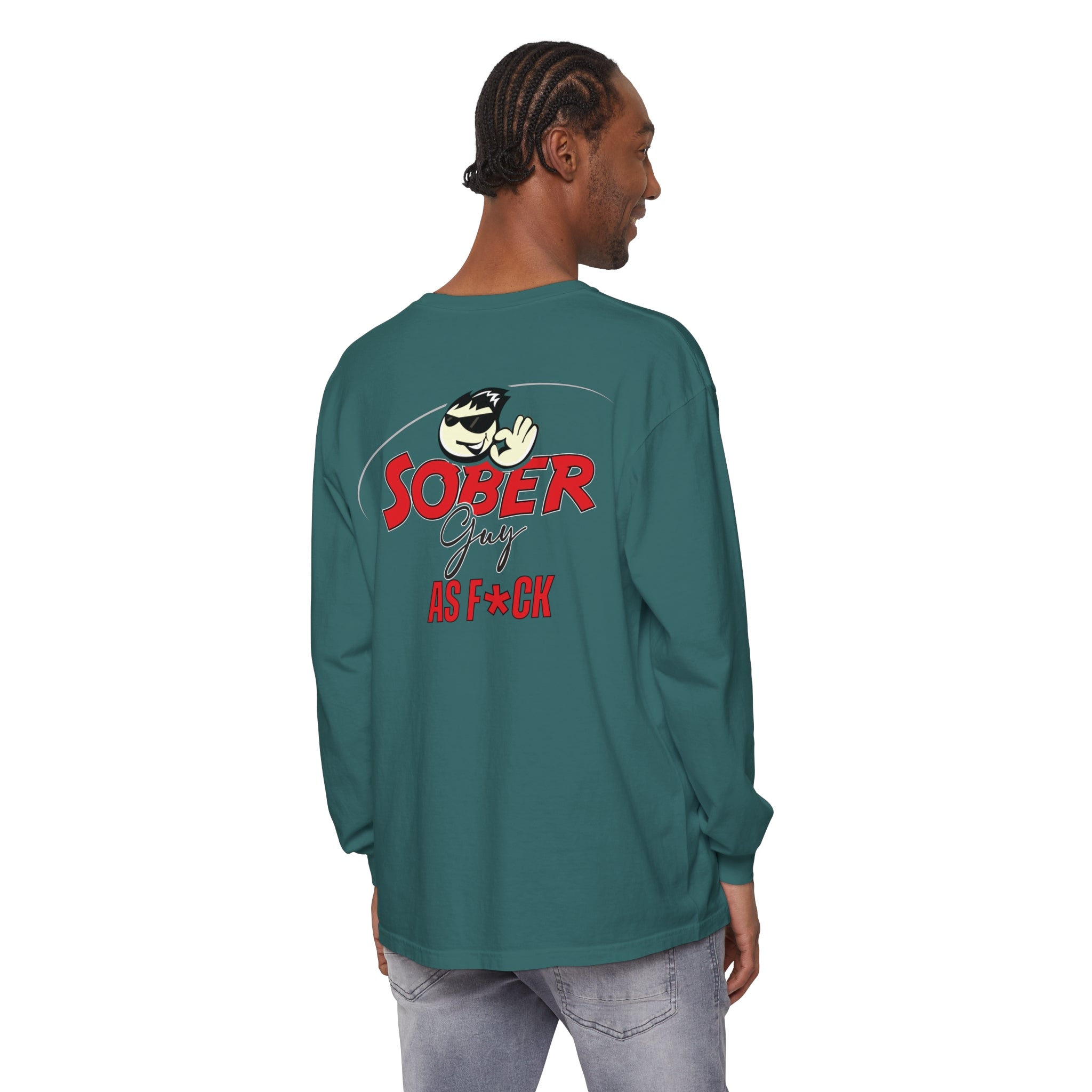 Sober Guy-Long Sleeve Tee-As F*CK