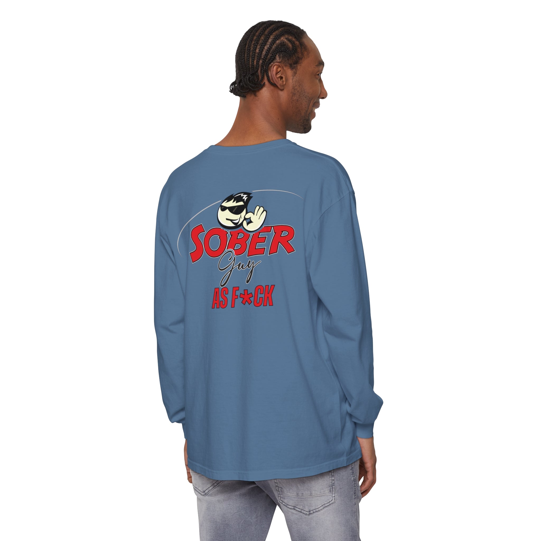Sober Guy-Long Sleeve Tee-As F*CK