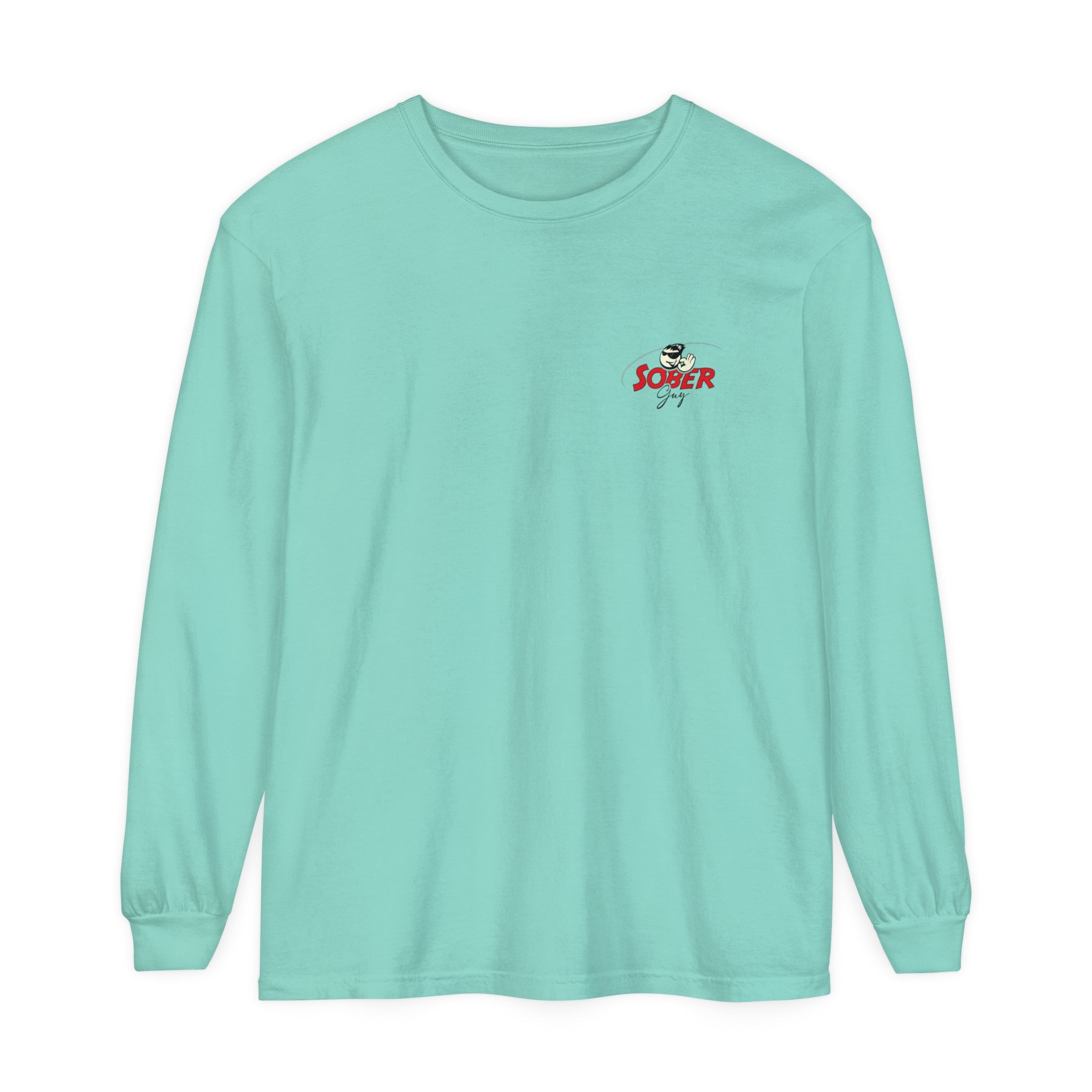 Sober Guy-Long Sleeve Tee-Powered by Sobriety