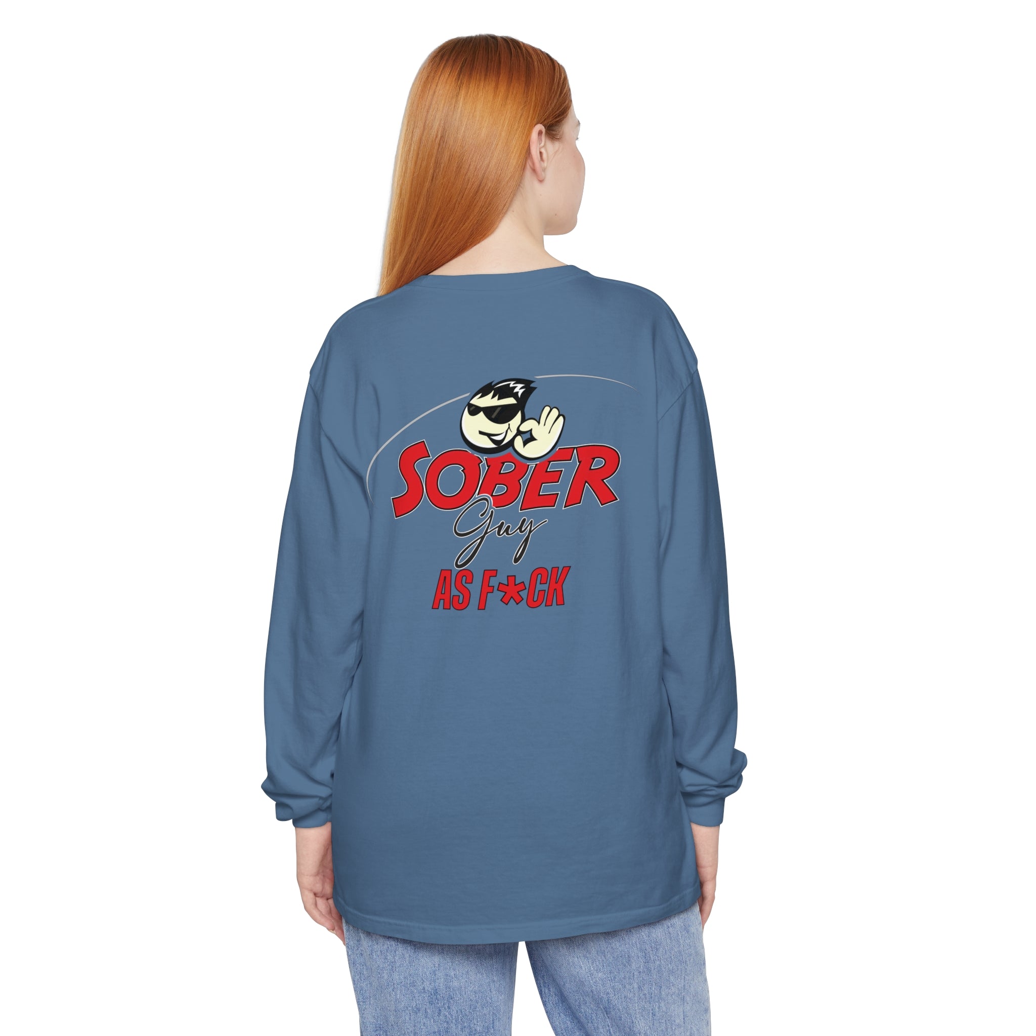 Sober Guy-Long Sleeve Tee-As F*CK