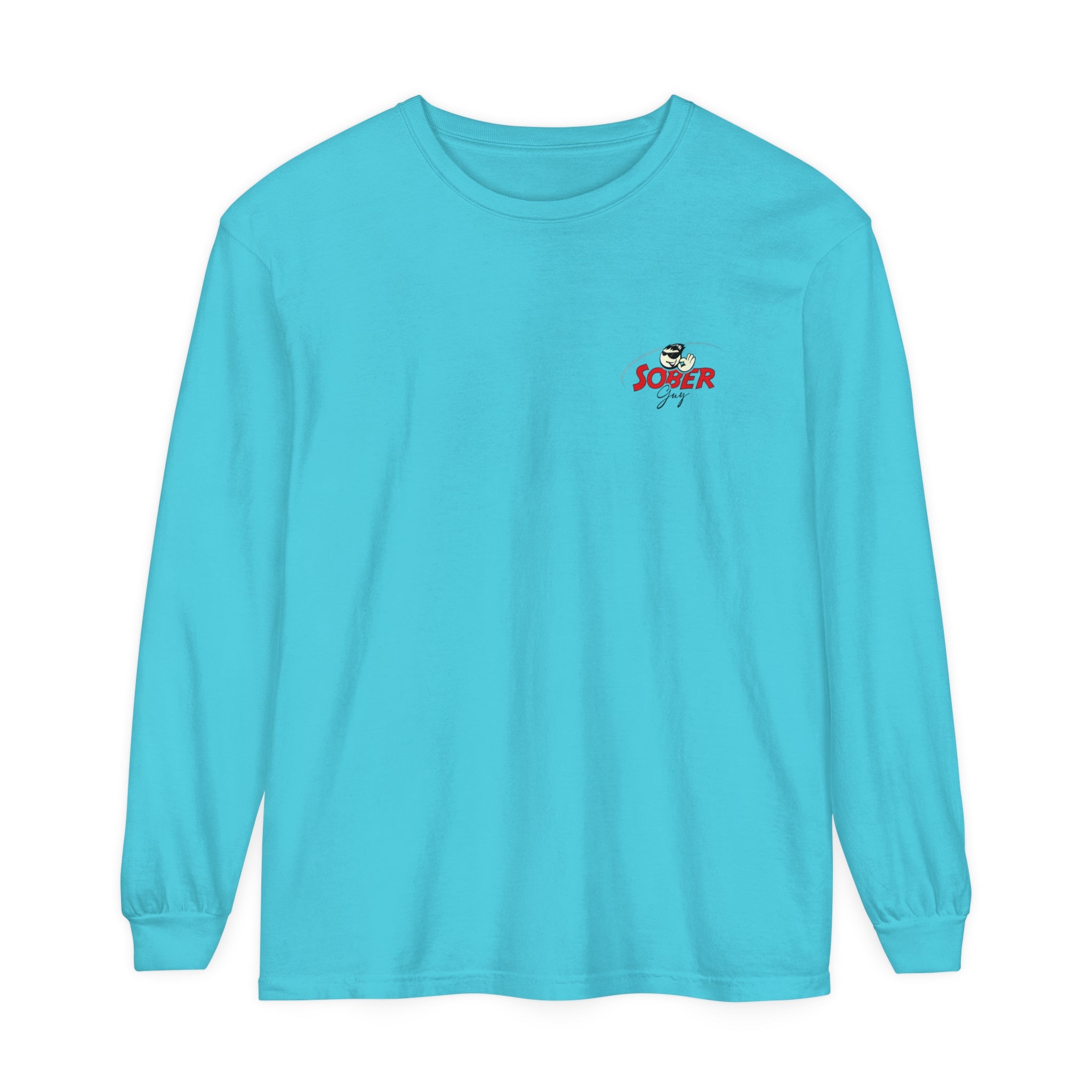 Sober Guy-Long Sleeve Tee-Powered by Sobriety