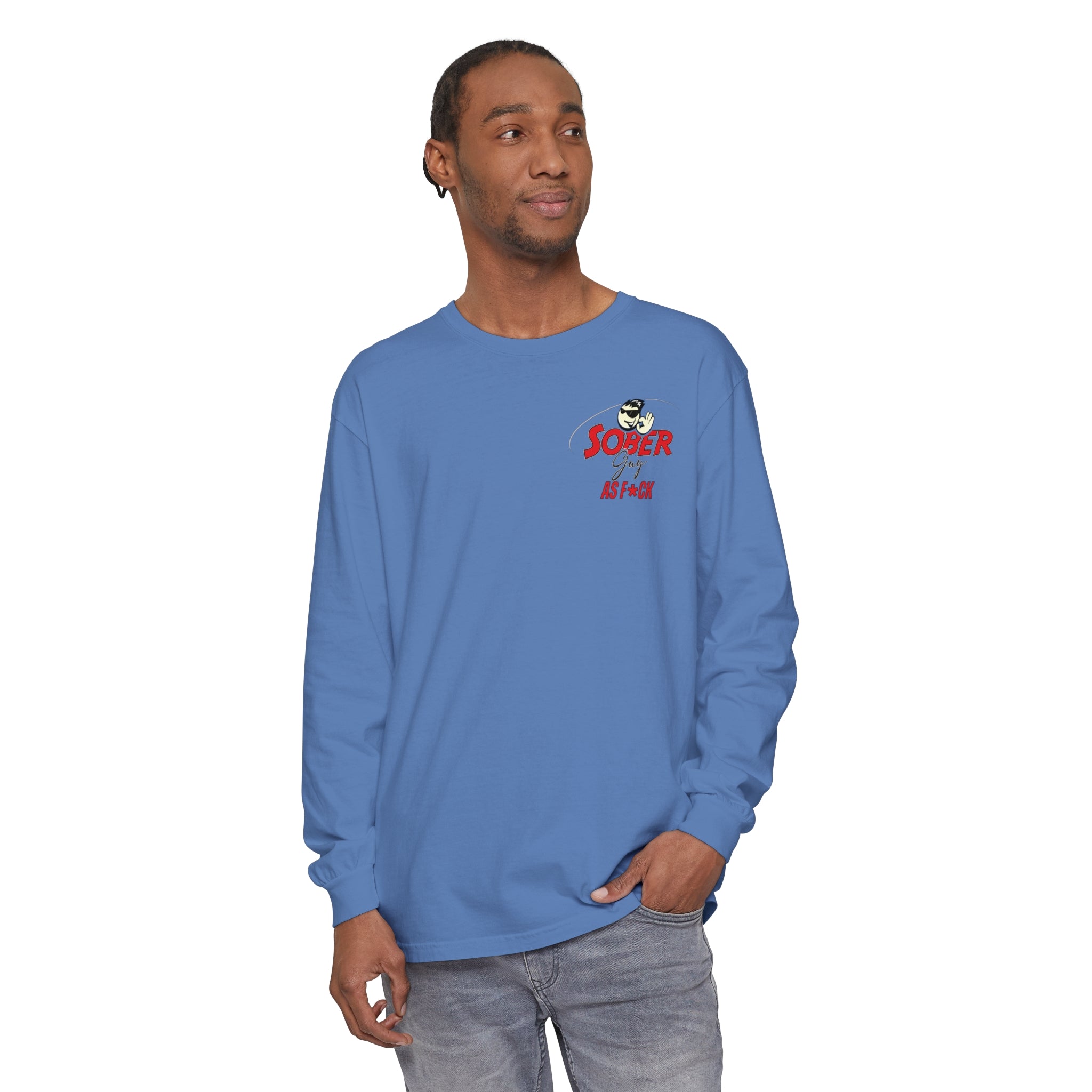 Sober Guy-Long Sleeve Tee-As F*CK