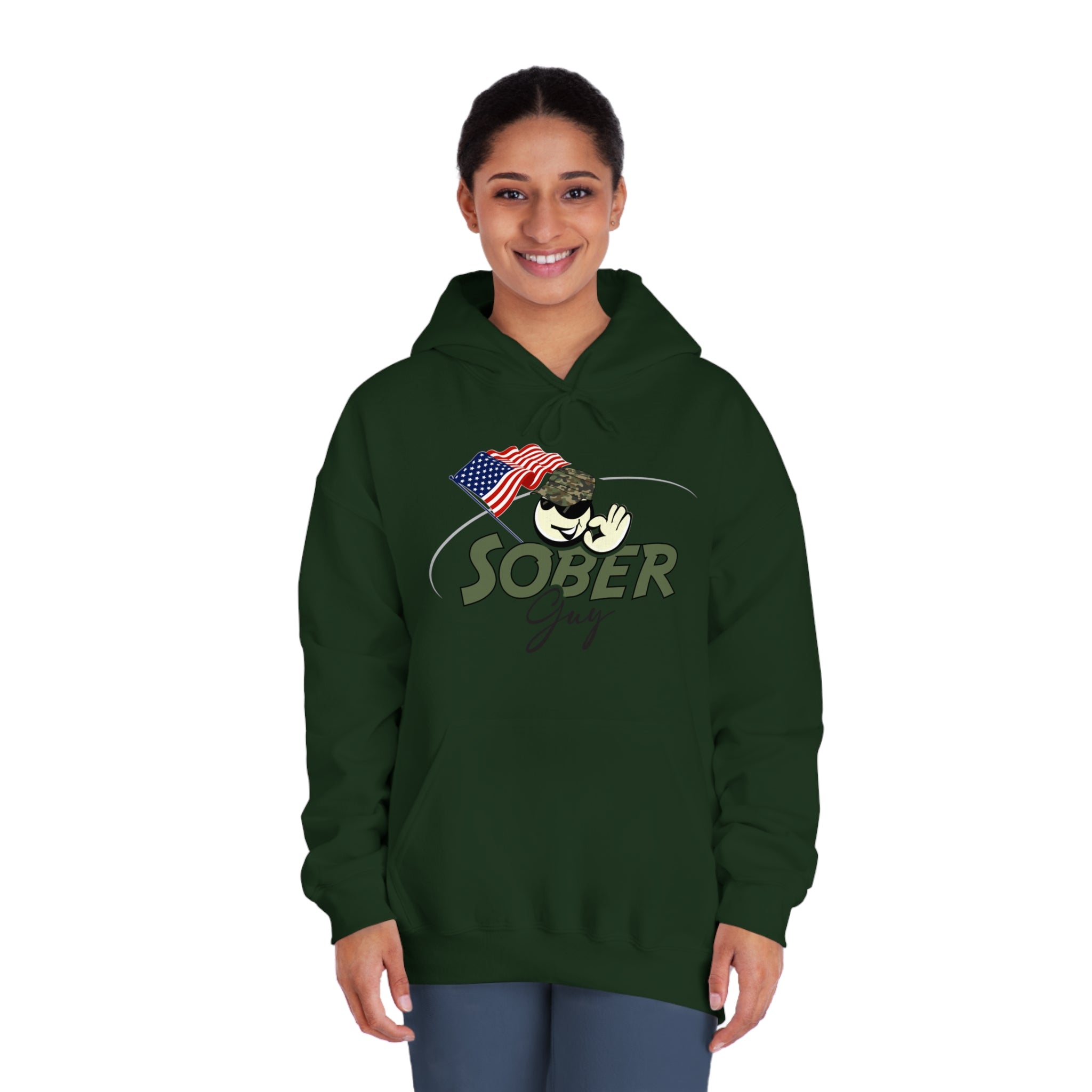 Sober Guy-Hooded Sweatshirt-Heroes Collection