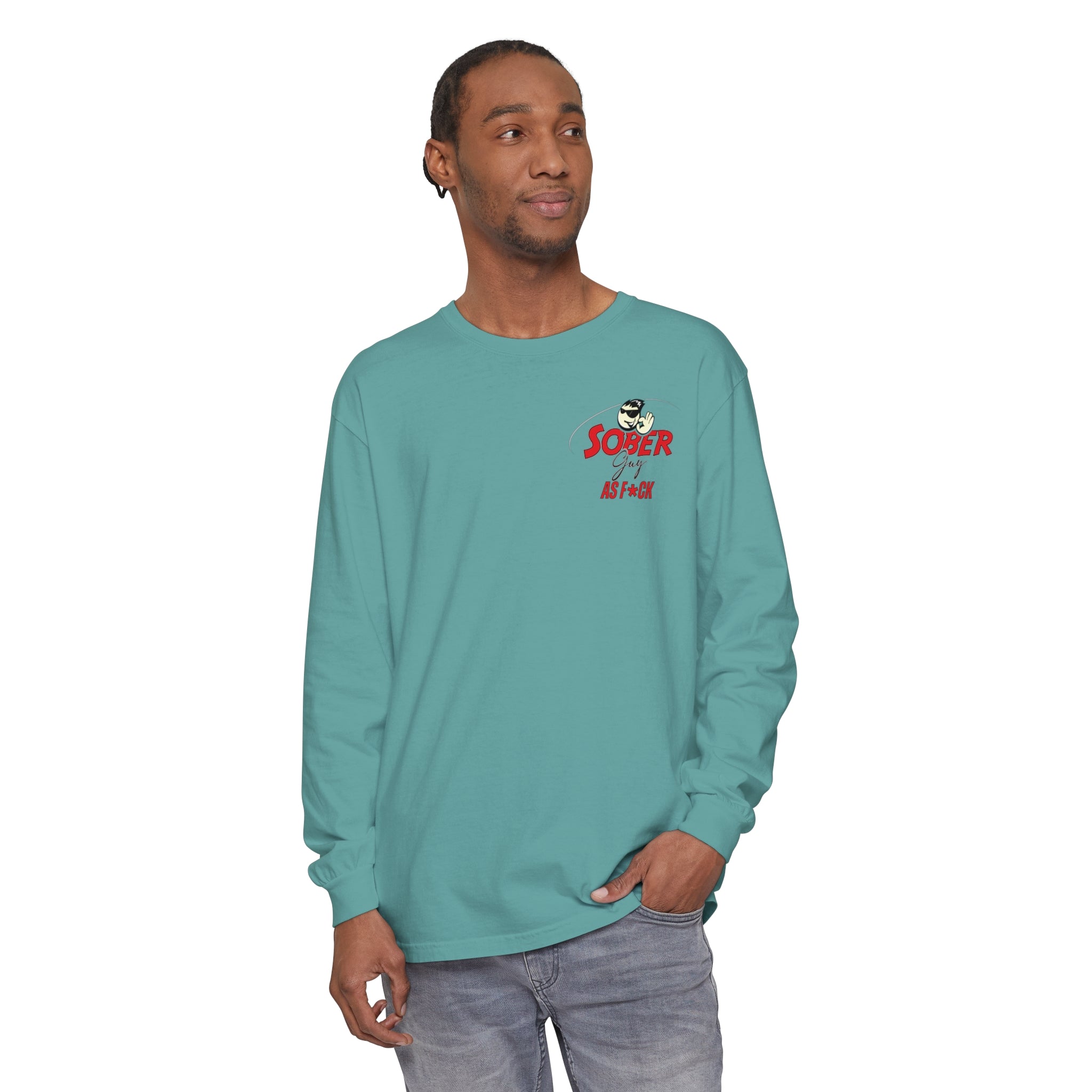 Sober Guy-Long Sleeve Tee-As F*CK