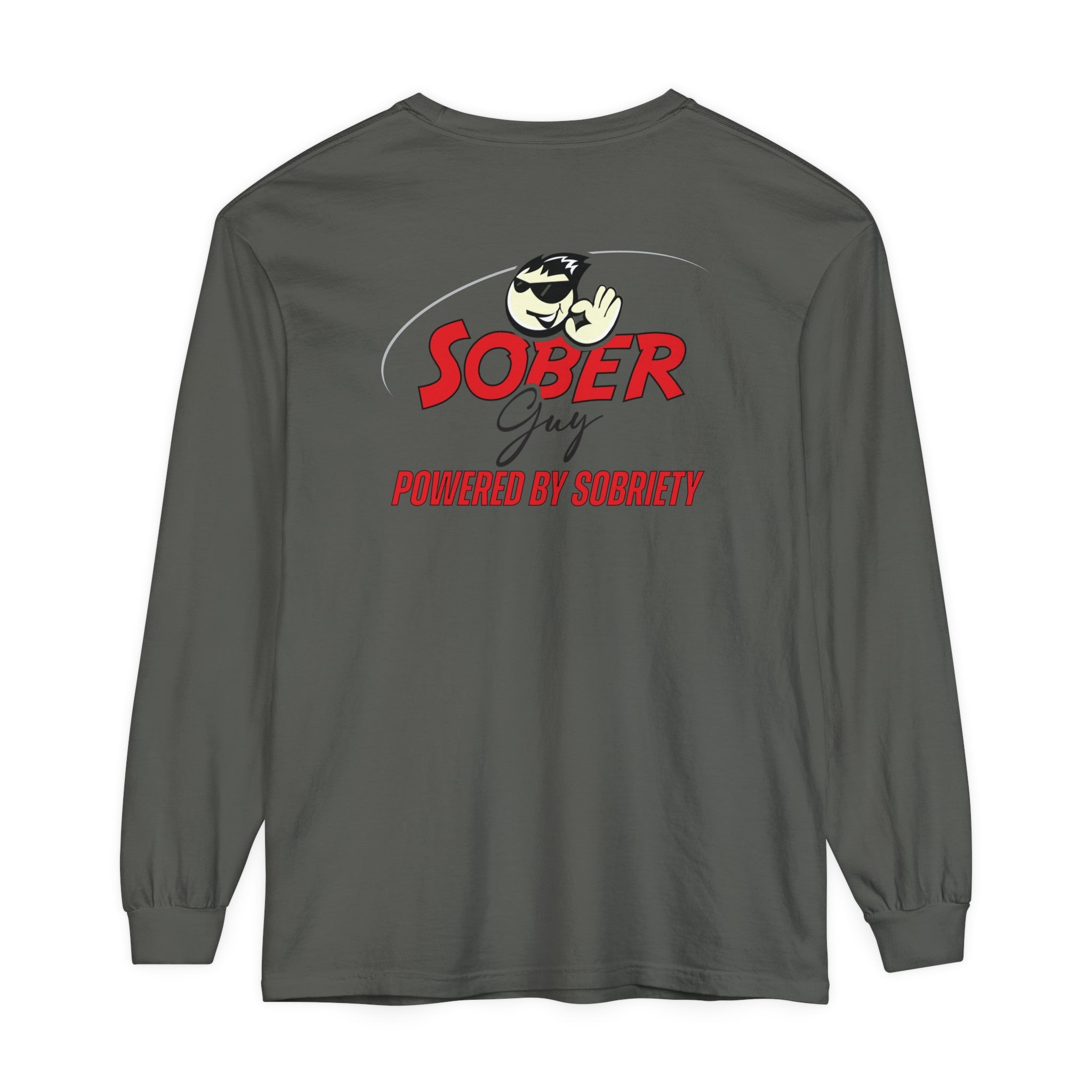 Sober Guy-Long Sleeve Tee-Powered by Sobriety