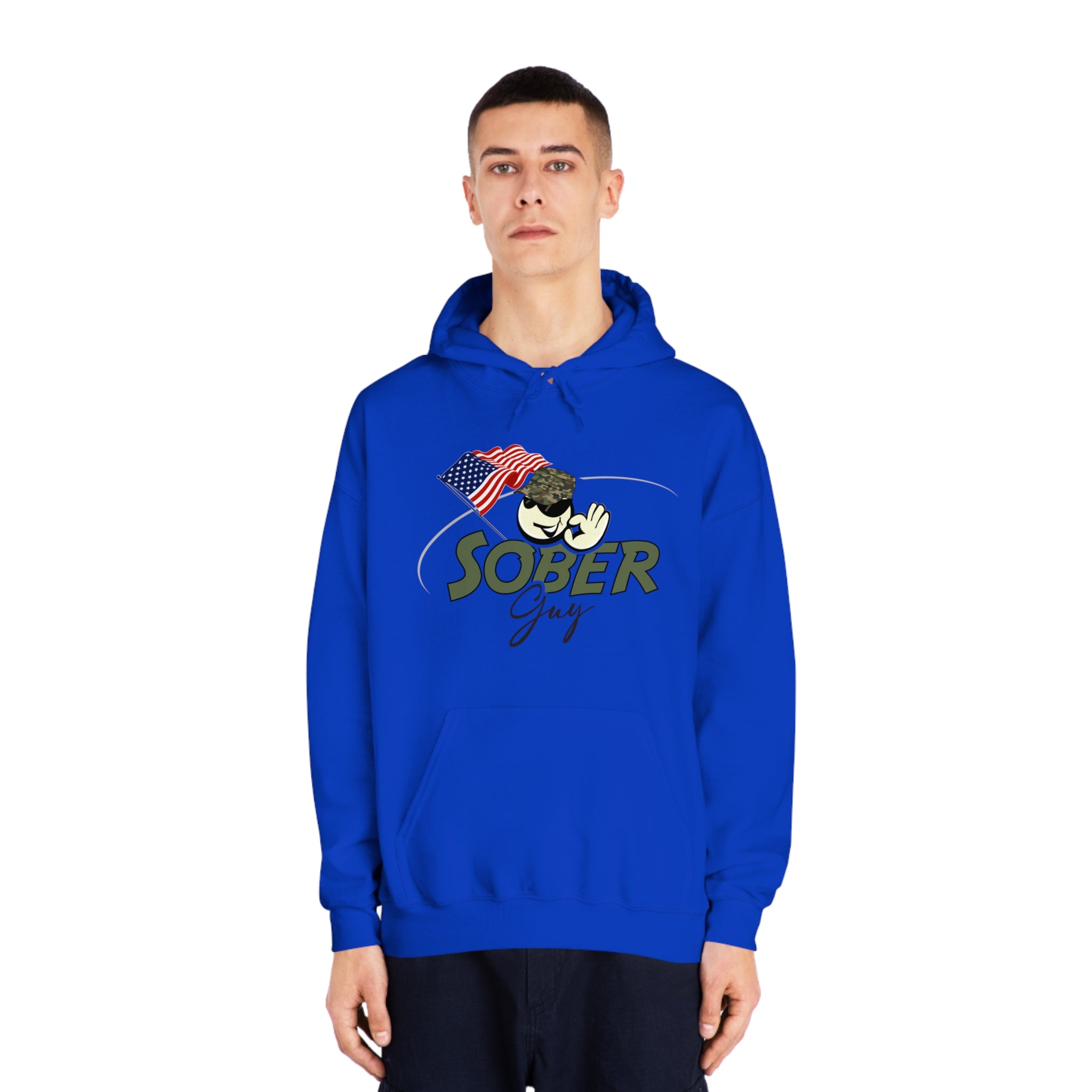 Sober Guy-Hooded Sweatshirt-Heroes Collection