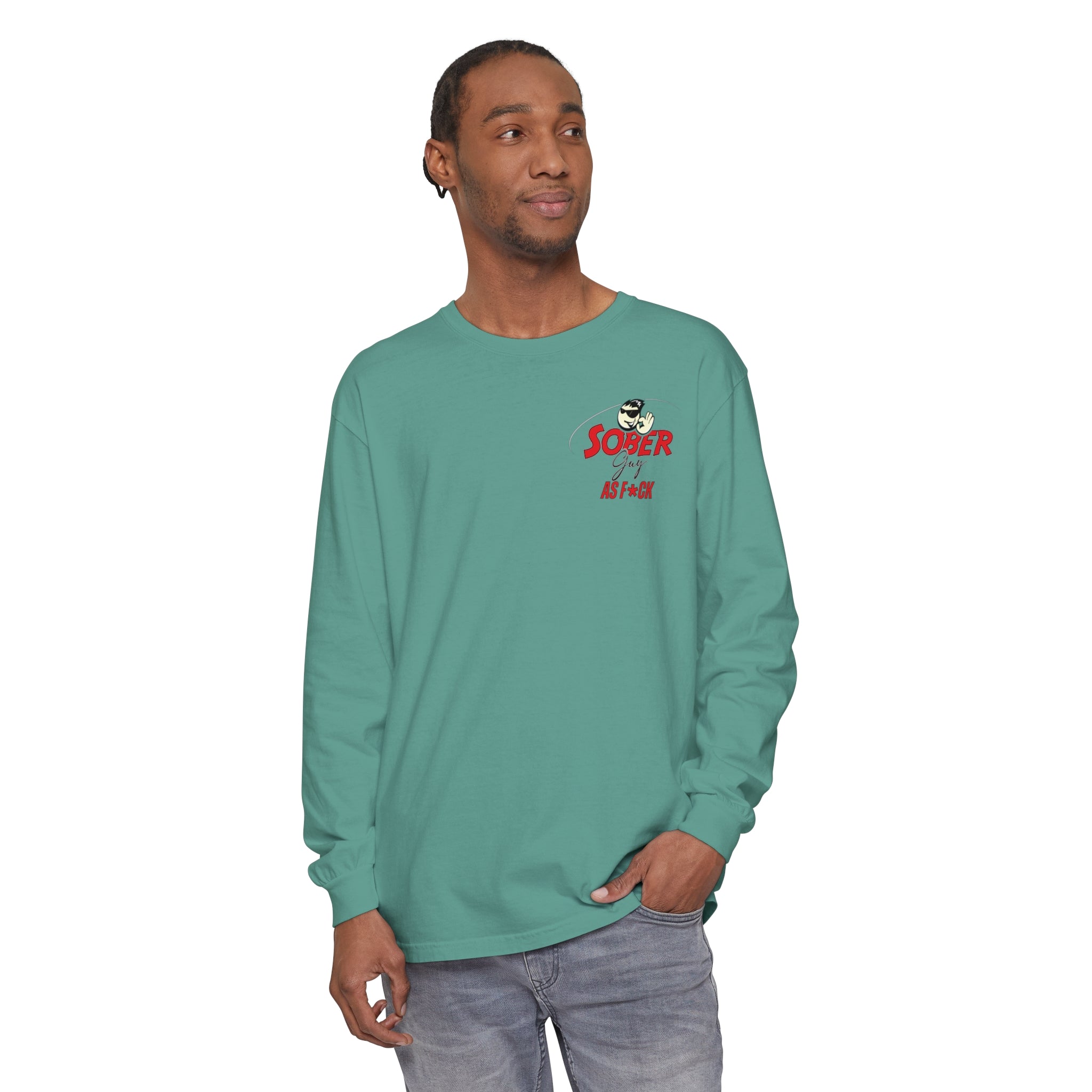 Sober Guy-Long Sleeve Tee-As F*CK