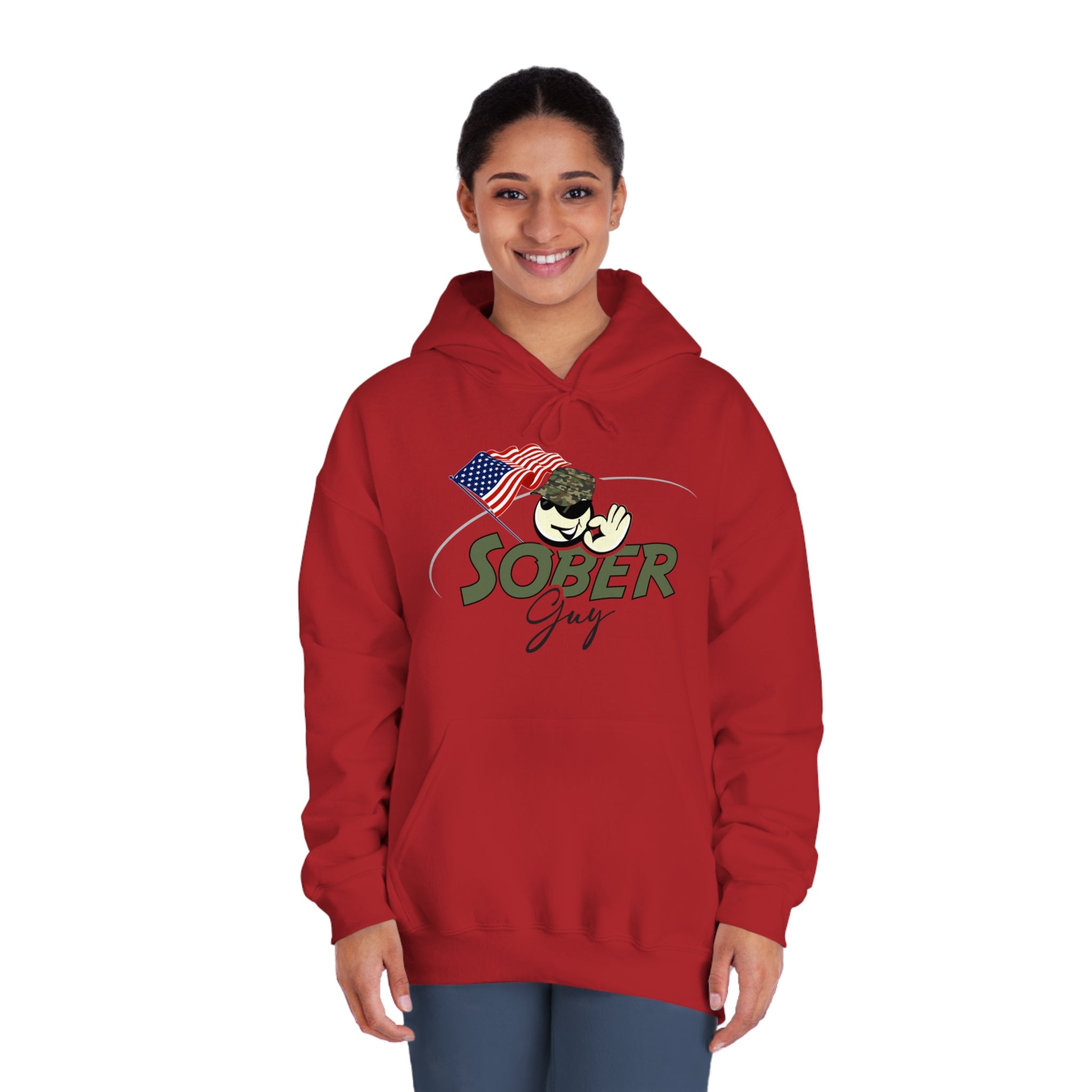 Sober Guy-Hooded Sweatshirt-Heroes Collection