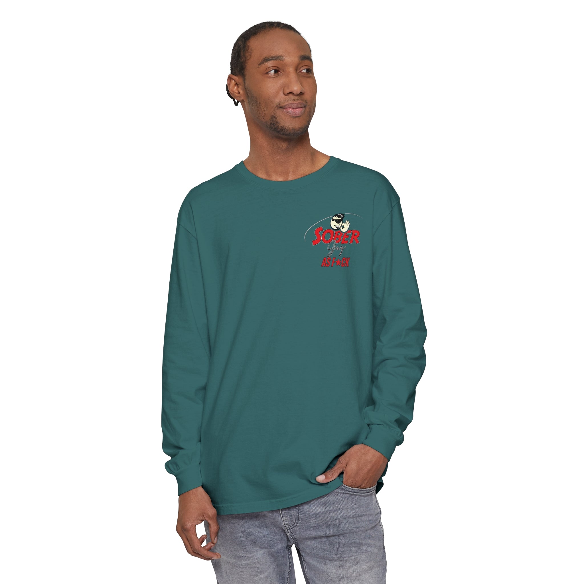 Sober Guy-Long Sleeve Tee-As F*CK