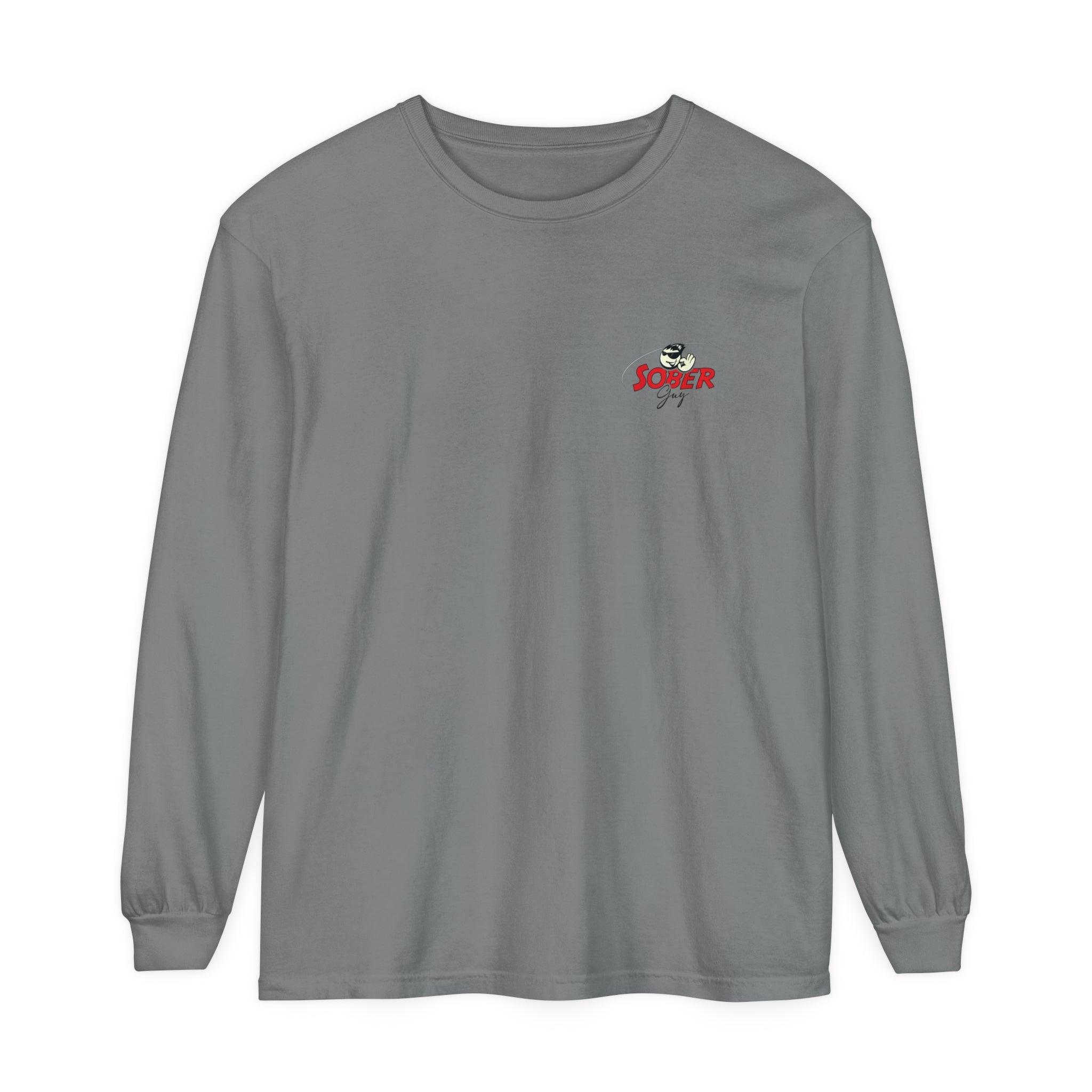 Sober Guy-Long Sleeve Tee-Powered by Sobriety