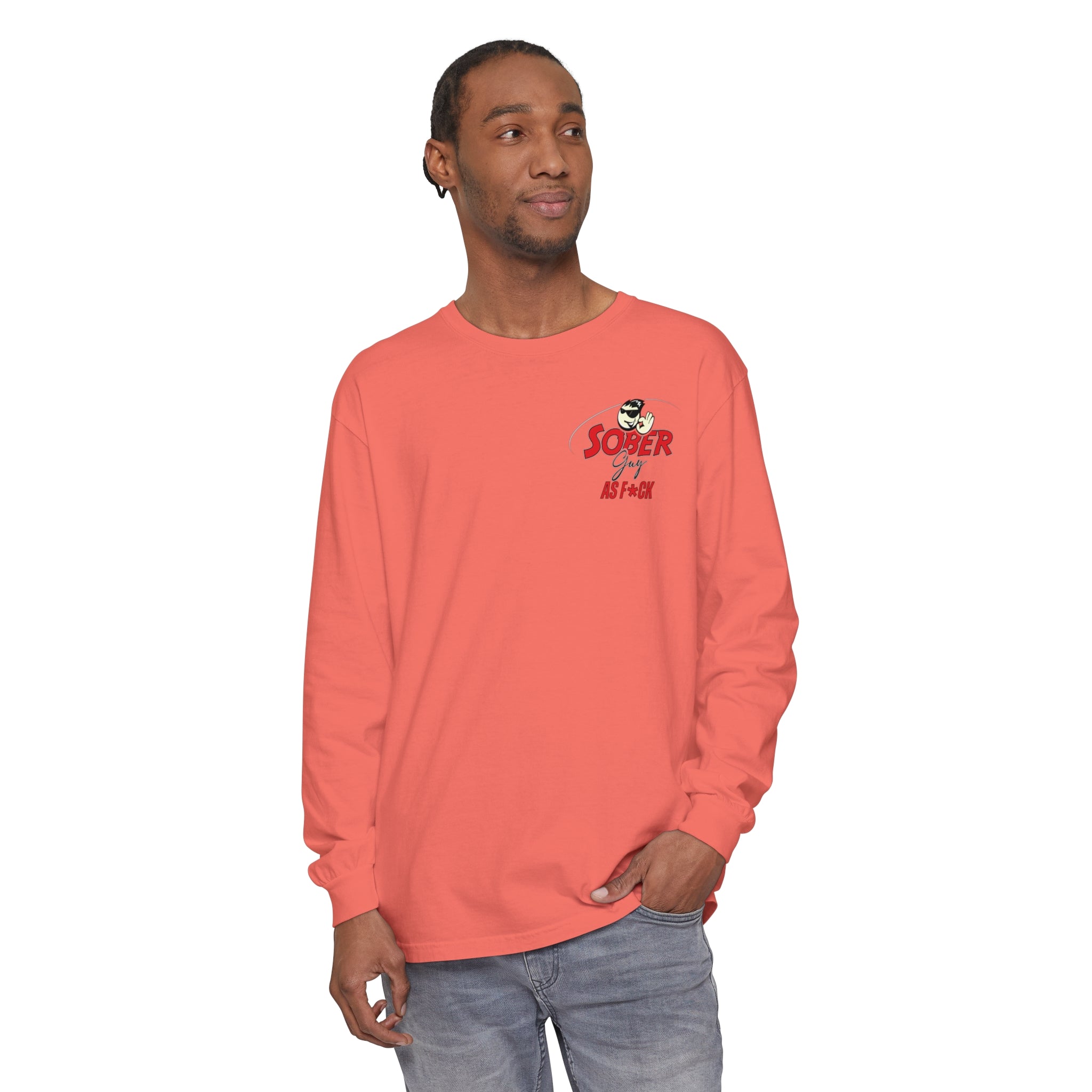 Sober Guy-Long Sleeve Tee-As F*CK