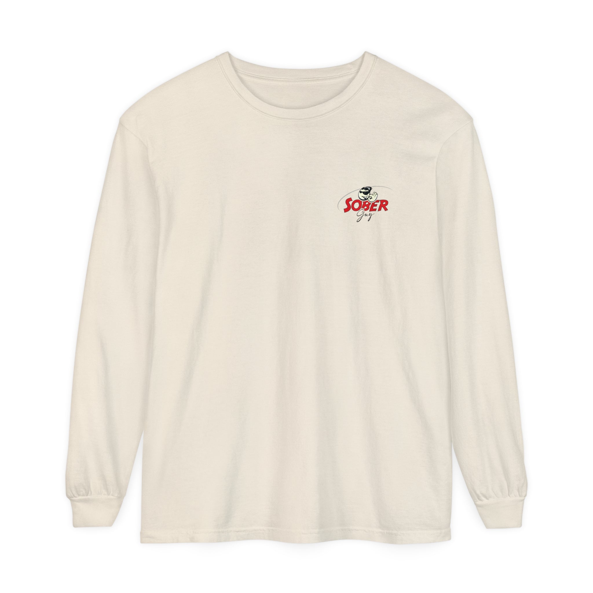 Sober Guy-Long Sleeve Tee-Powered by Sobriety