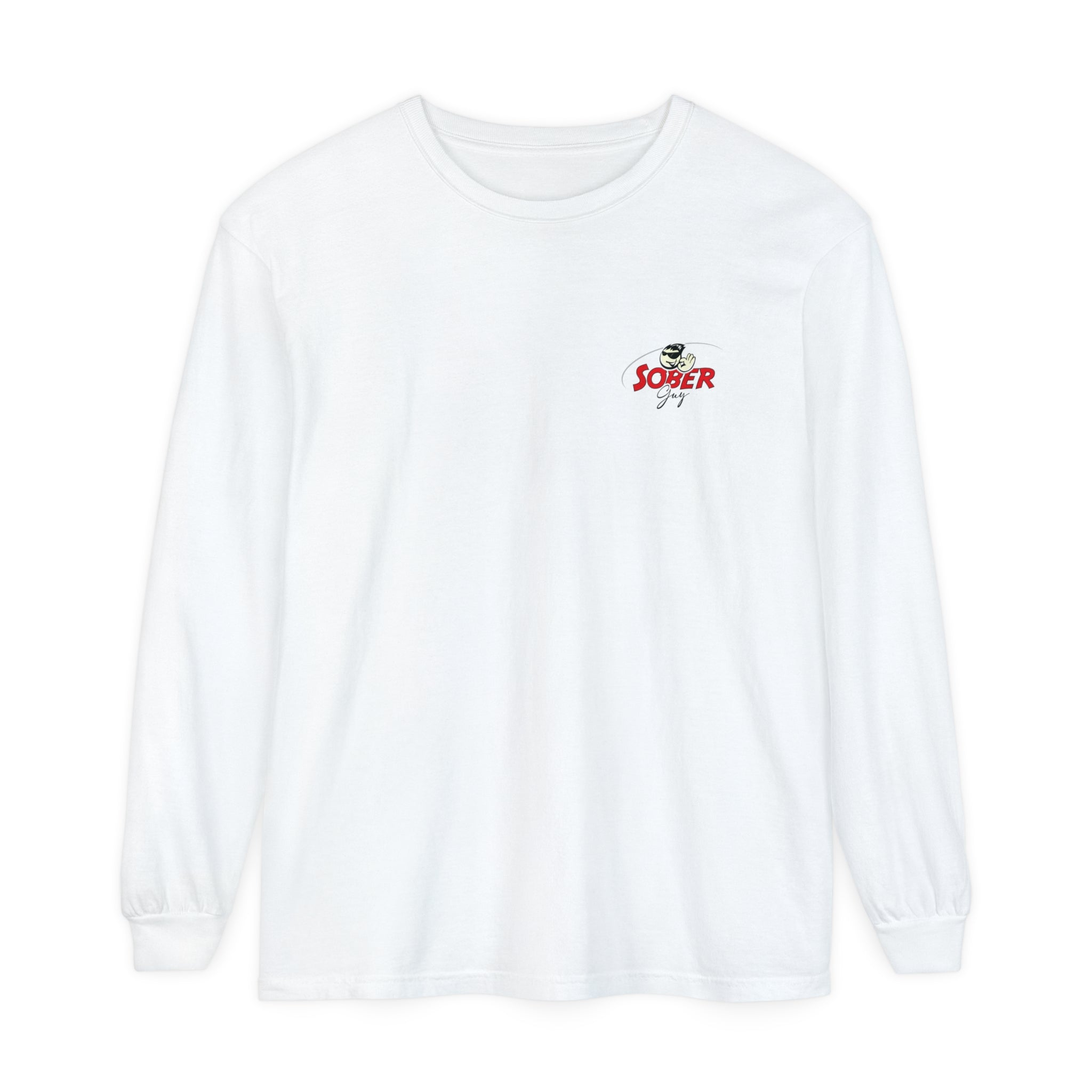 Sober Guy-Long Sleeve Tee-Powered by Sobriety