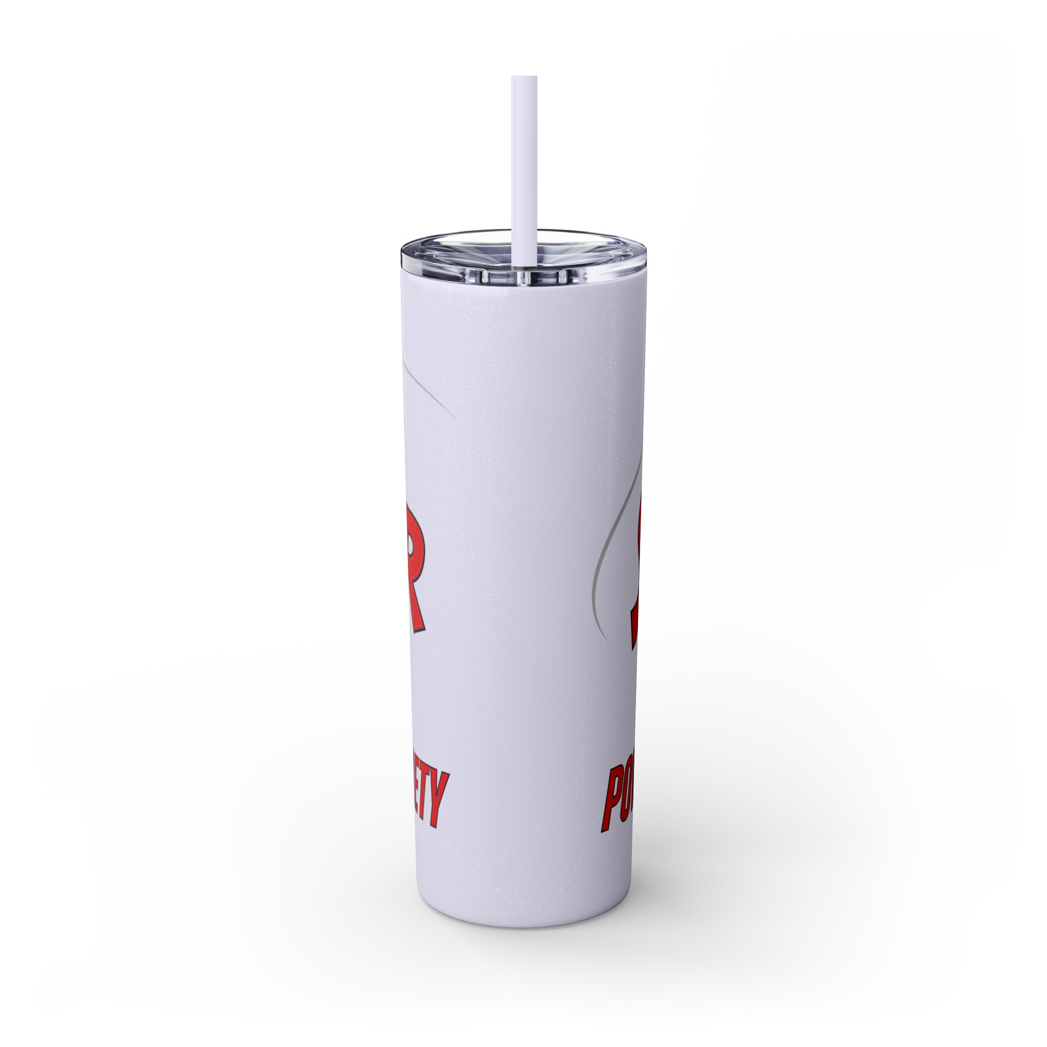 Skinny Tumbler with Straw, 20oz