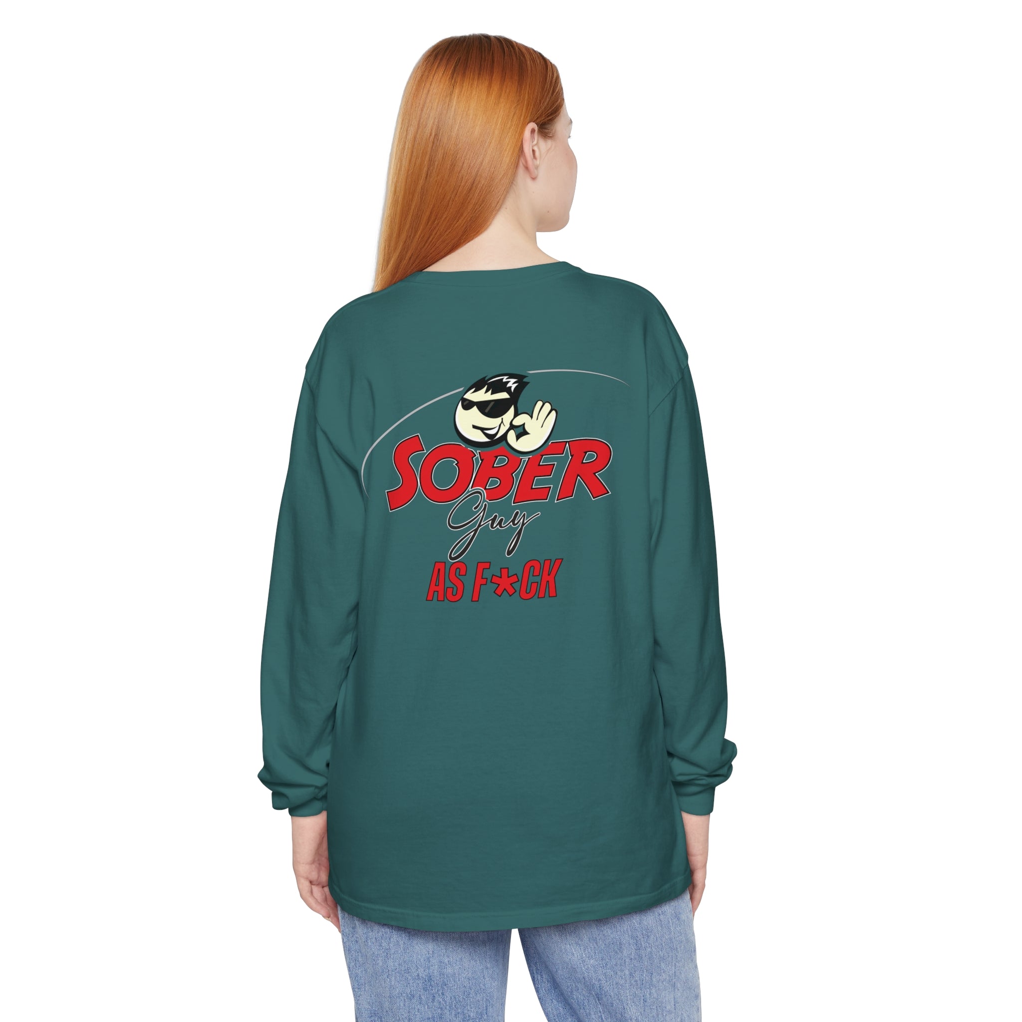 Sober Guy-Long Sleeve Tee-As F*CK