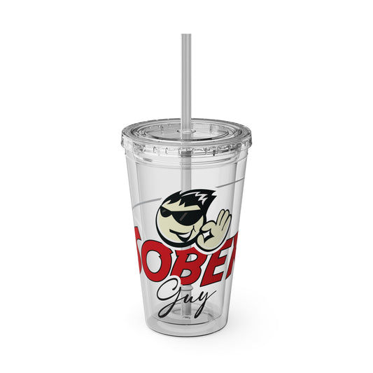 Sunsplash Tumbler with Straw, 16oz