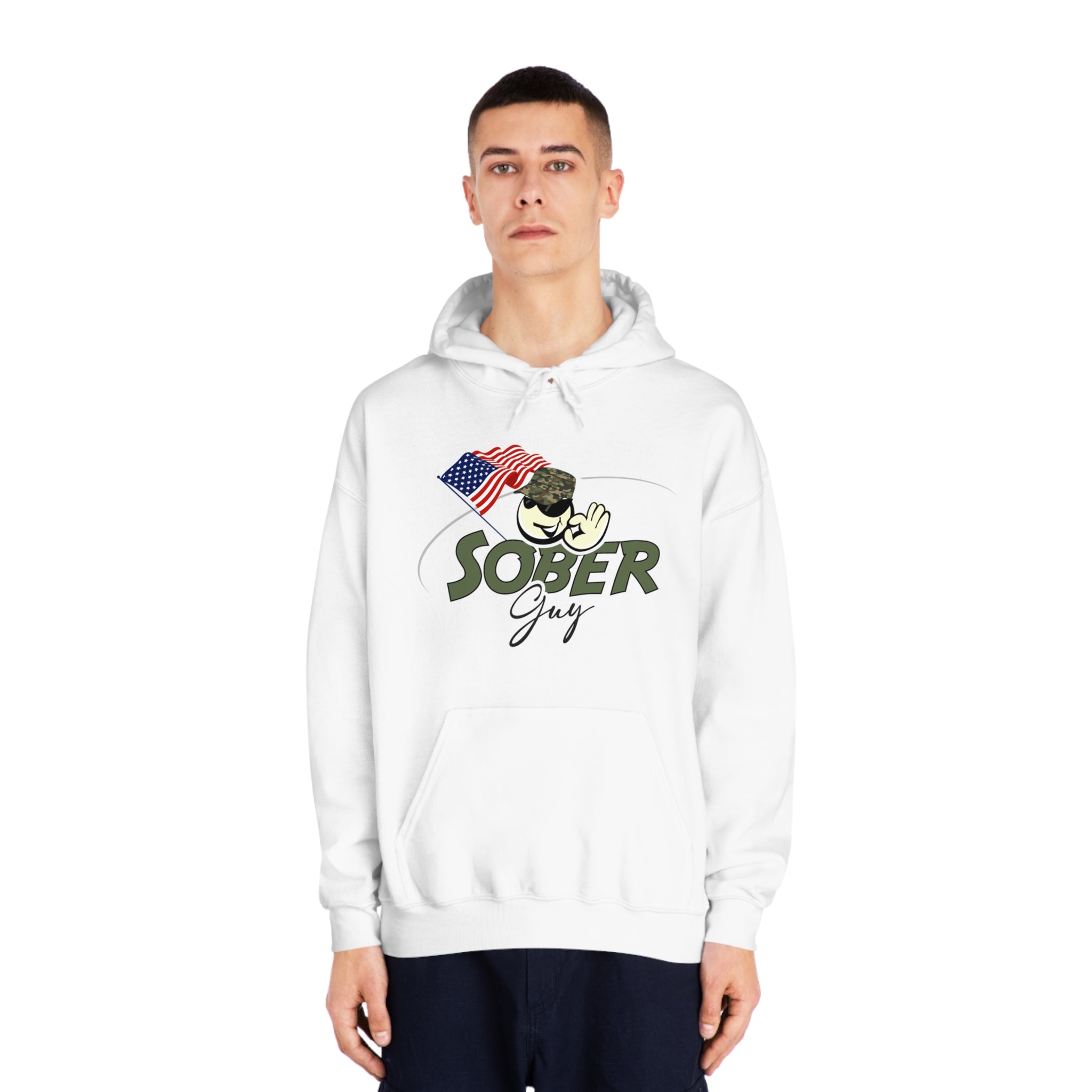 Sober Guy-Hooded Sweatshirt-Heroes Collection