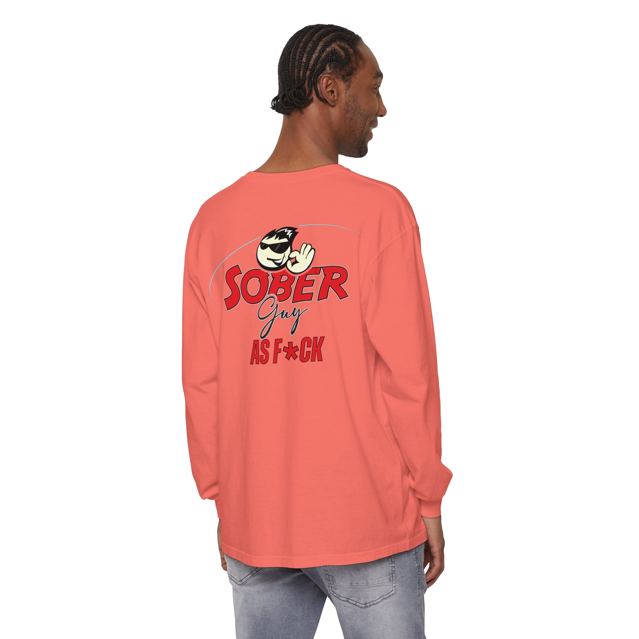 Sober Guy-Long Sleeve Tee-As F*CK
