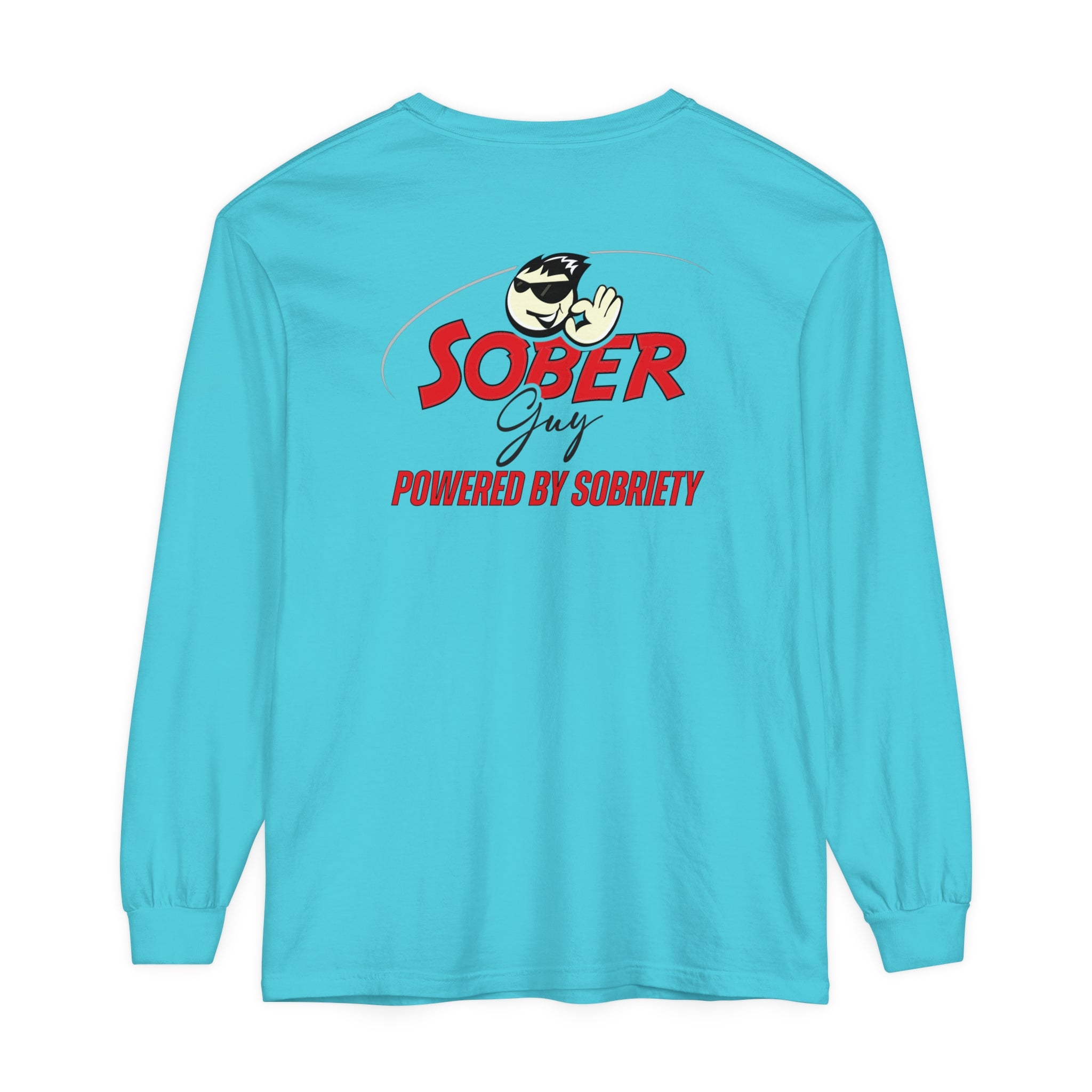 Sober Guy-Long Sleeve Tee-Powered by Sobriety