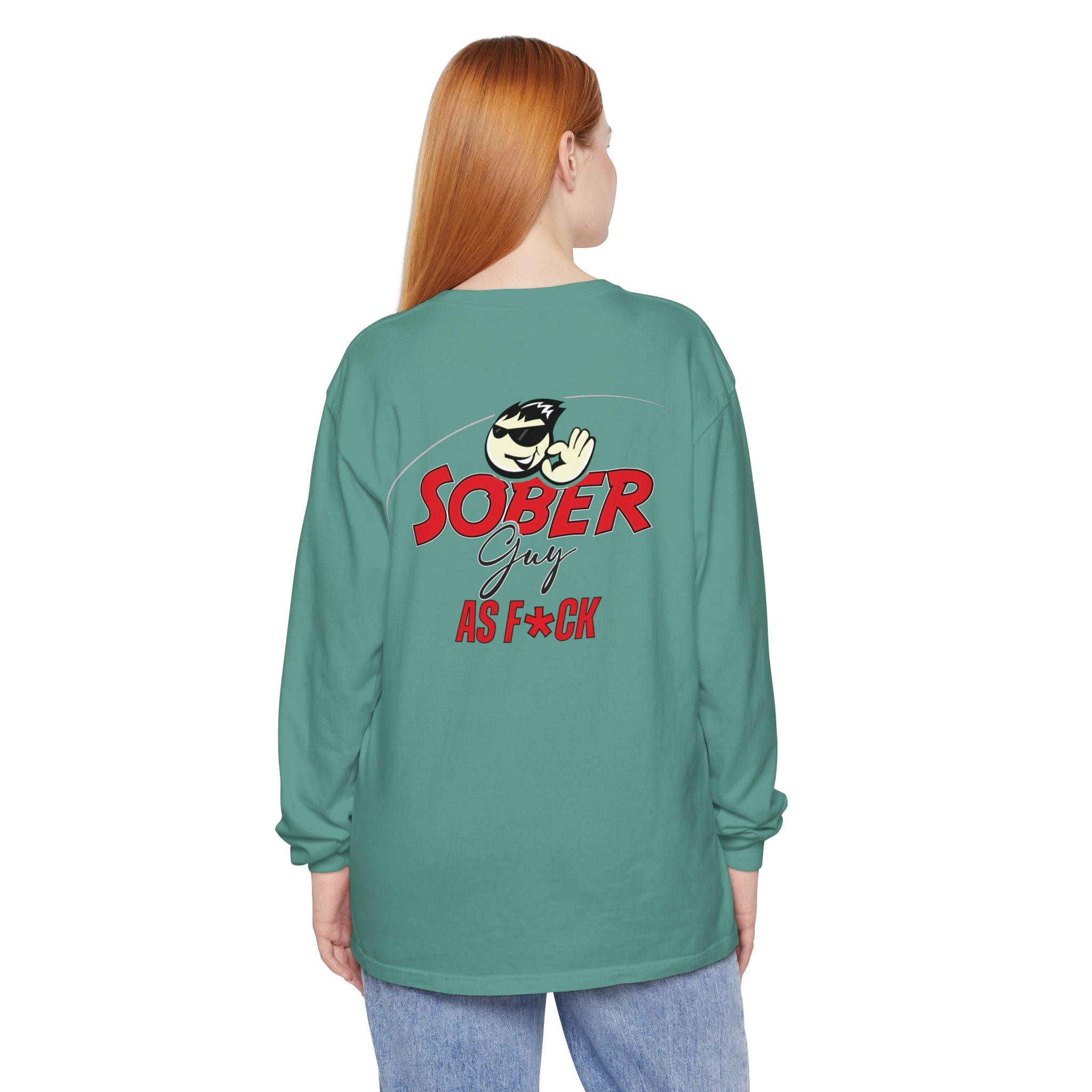 Sober Guy-Long Sleeve Tee-As F*CK