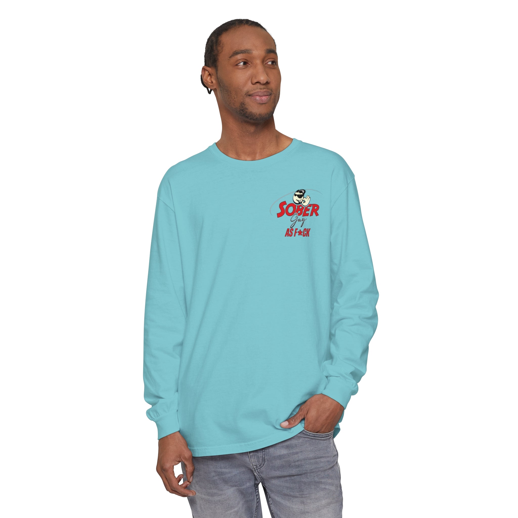 Sober Guy-Long Sleeve Tee-As F*CK