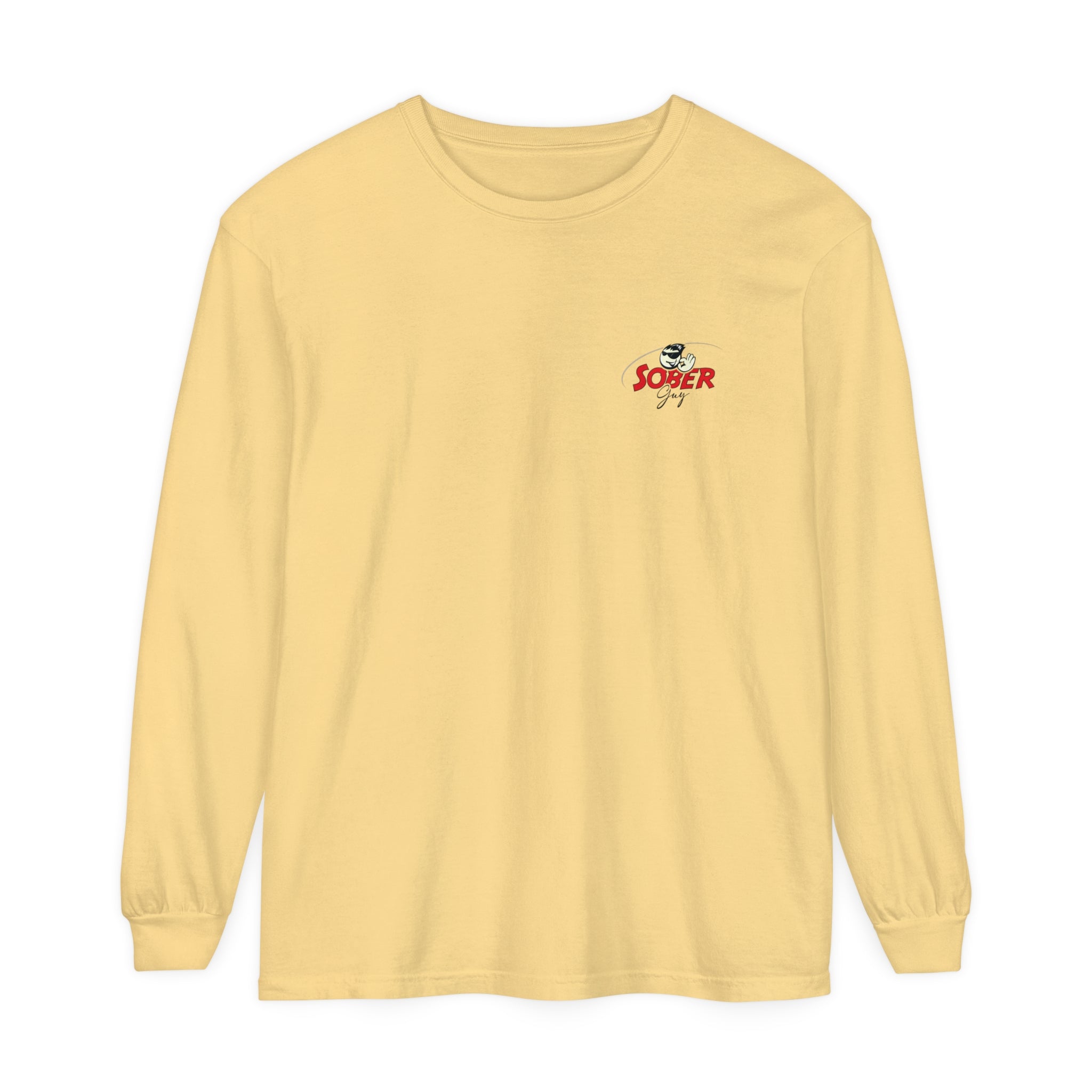 Sober Guy-Long Sleeve Tee-Powered by Sobriety