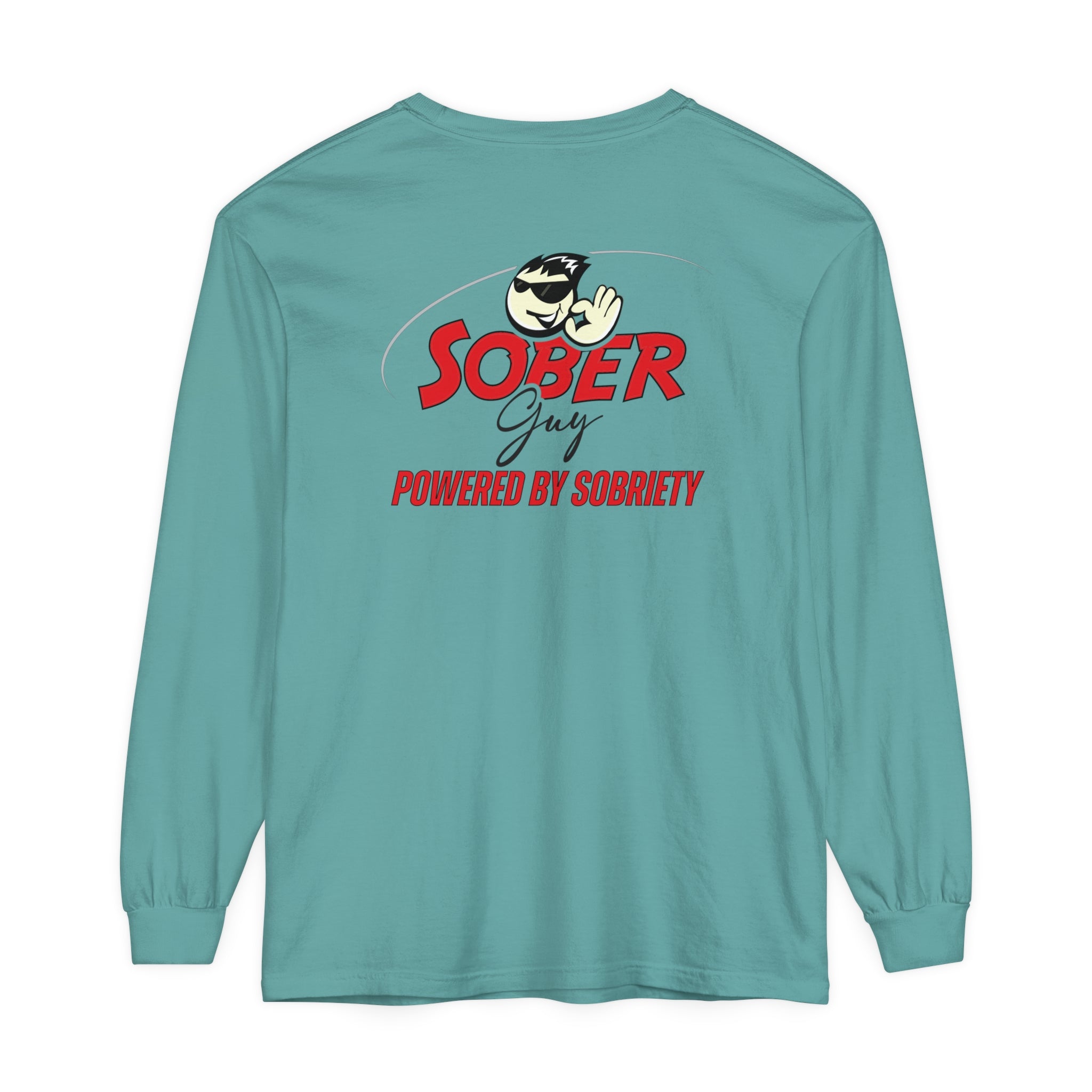 Sober Guy-Long Sleeve Tee-Powered by Sobriety