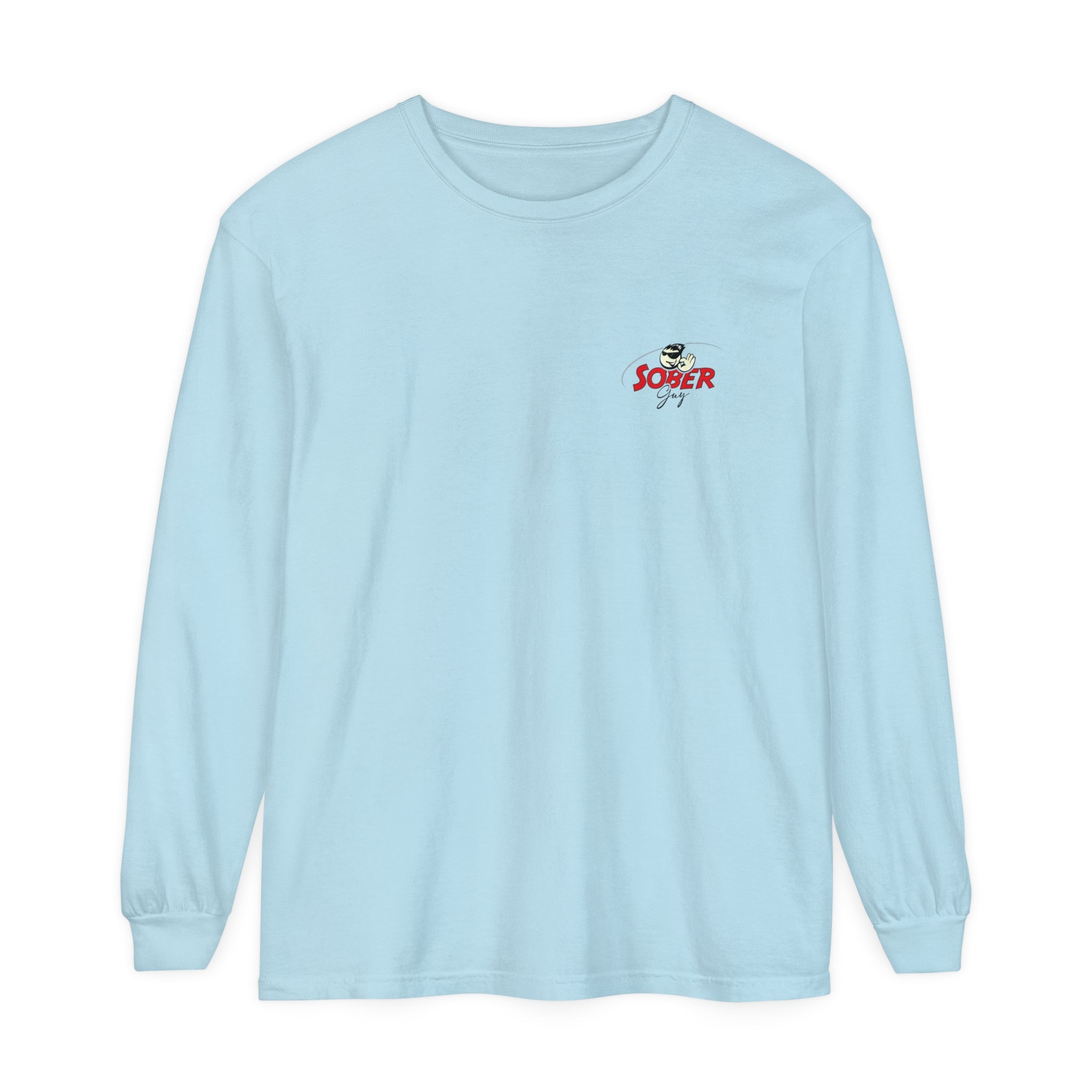 Sober Guy-Long Sleeve Tee-Powered by Sobriety