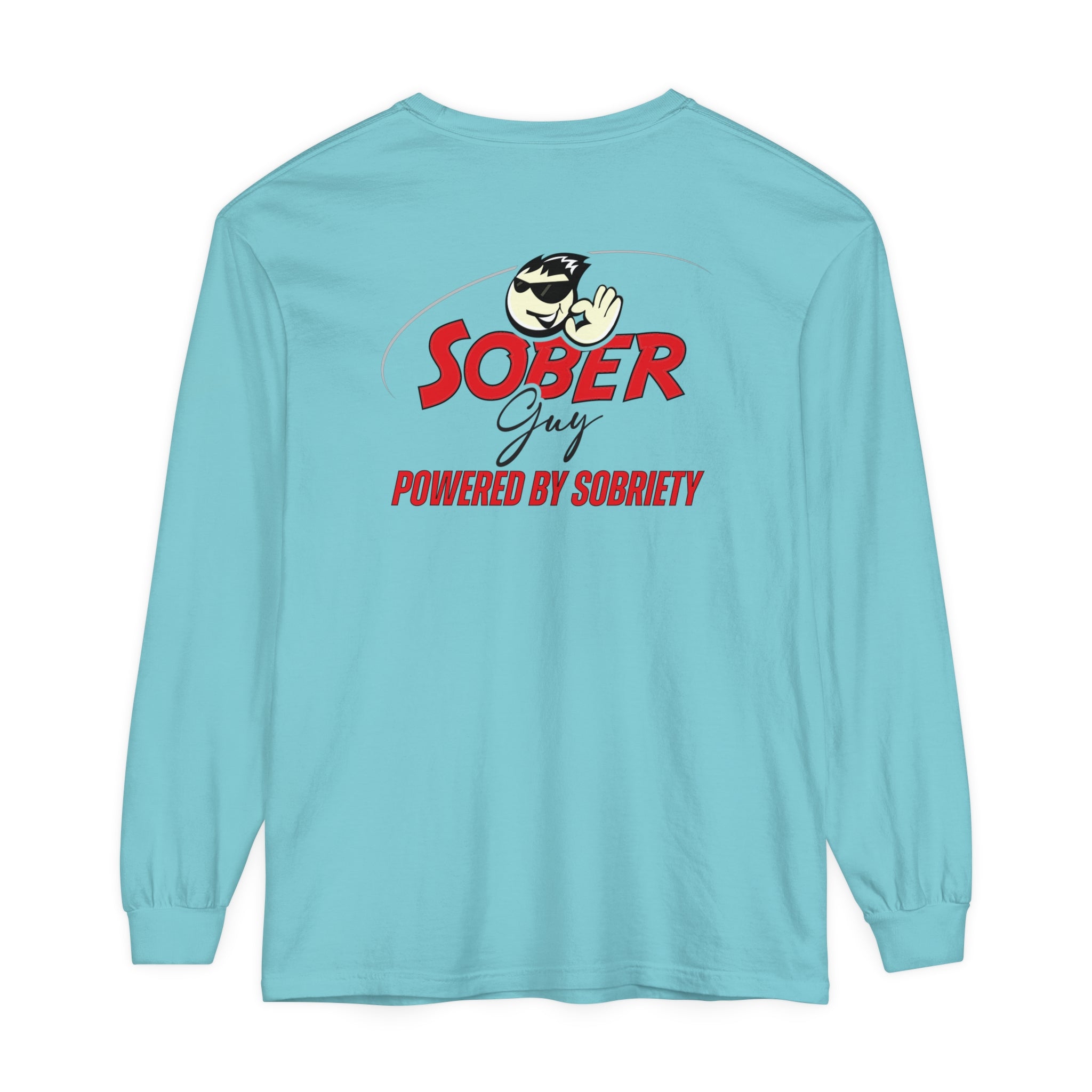 Sober Guy-Long Sleeve Tee-Powered by Sobriety