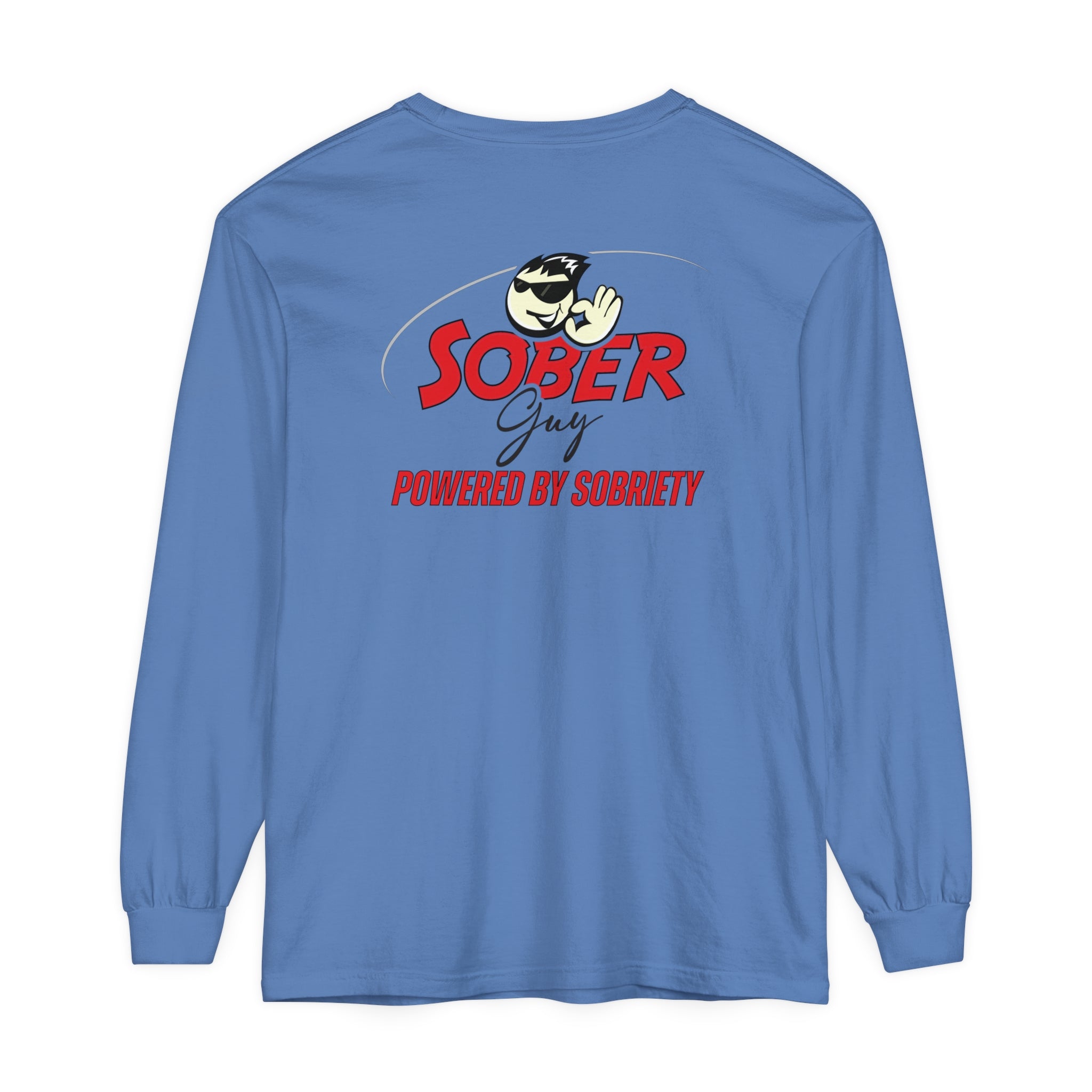 Sober Guy-Long Sleeve Tee-Powered by Sobriety