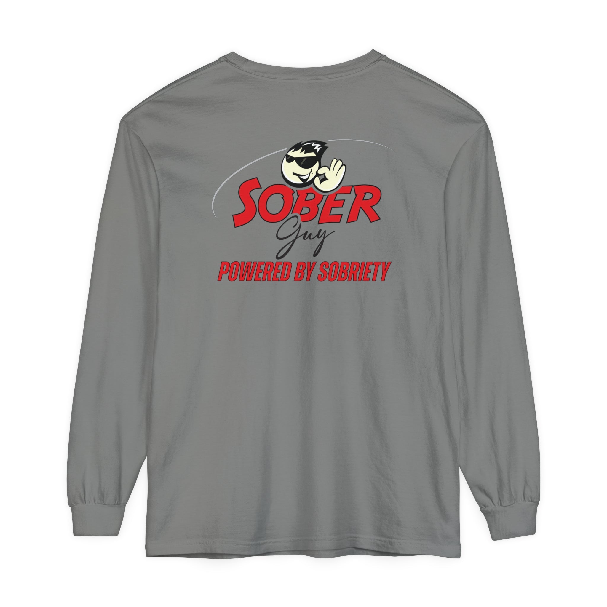 Sober Guy-Long Sleeve Tee-Powered by Sobriety