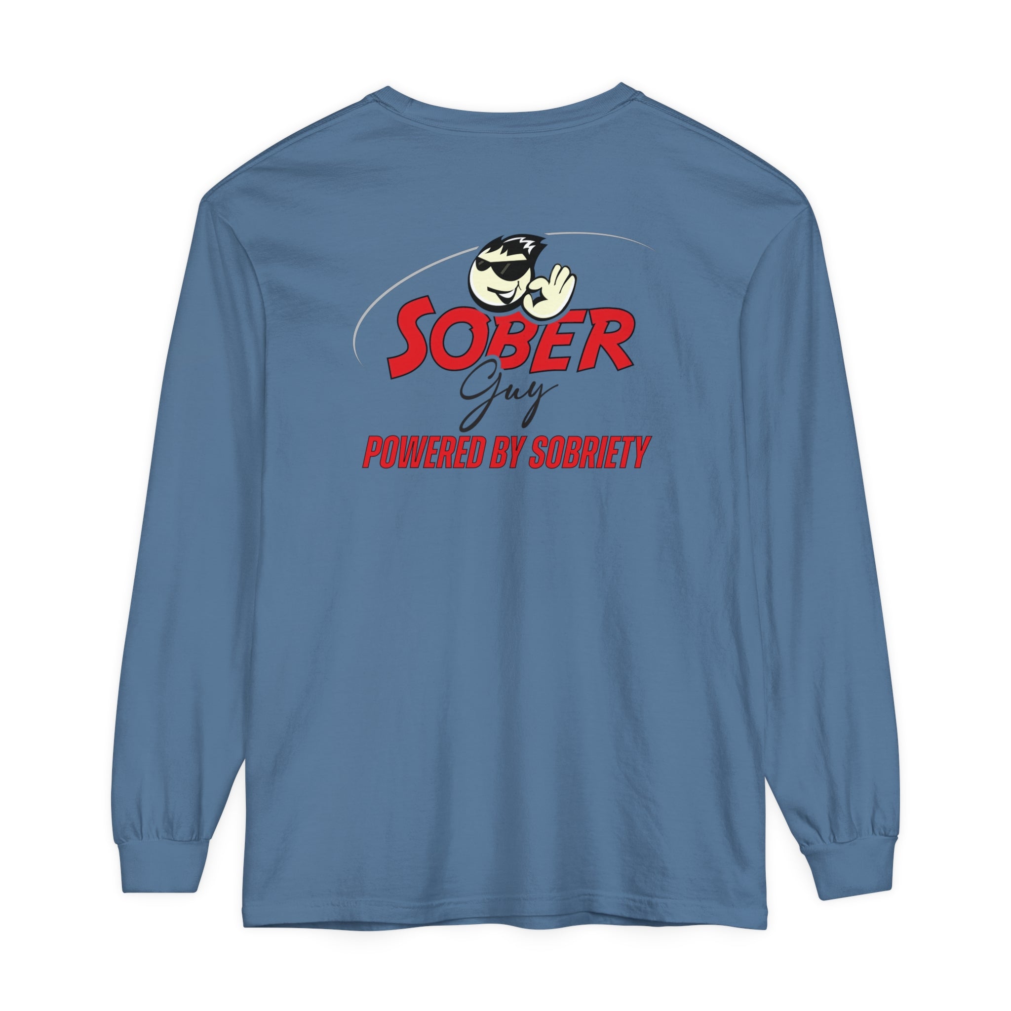Sober Guy-Long Sleeve Tee-Powered by Sobriety