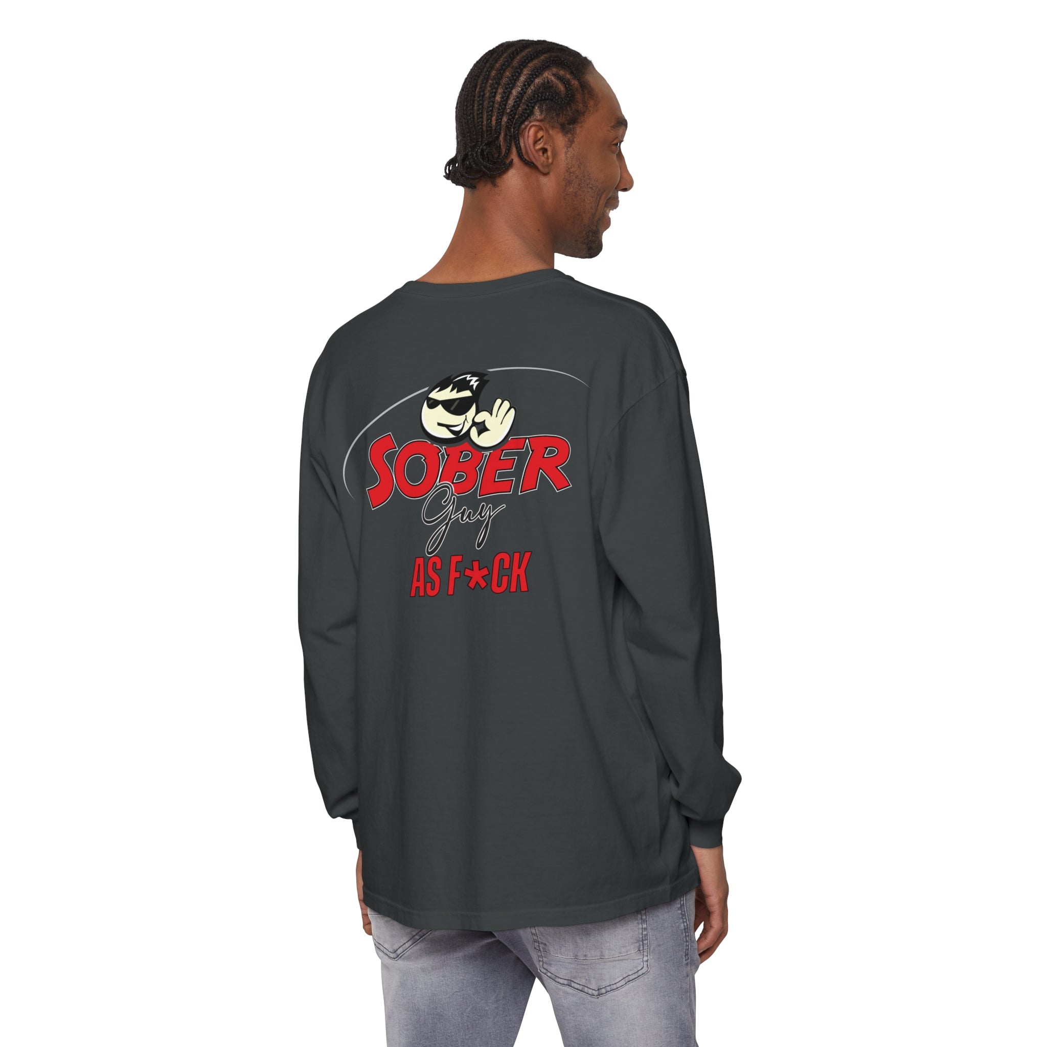 Sober Guy-Long Sleeve Tee-As F*CK