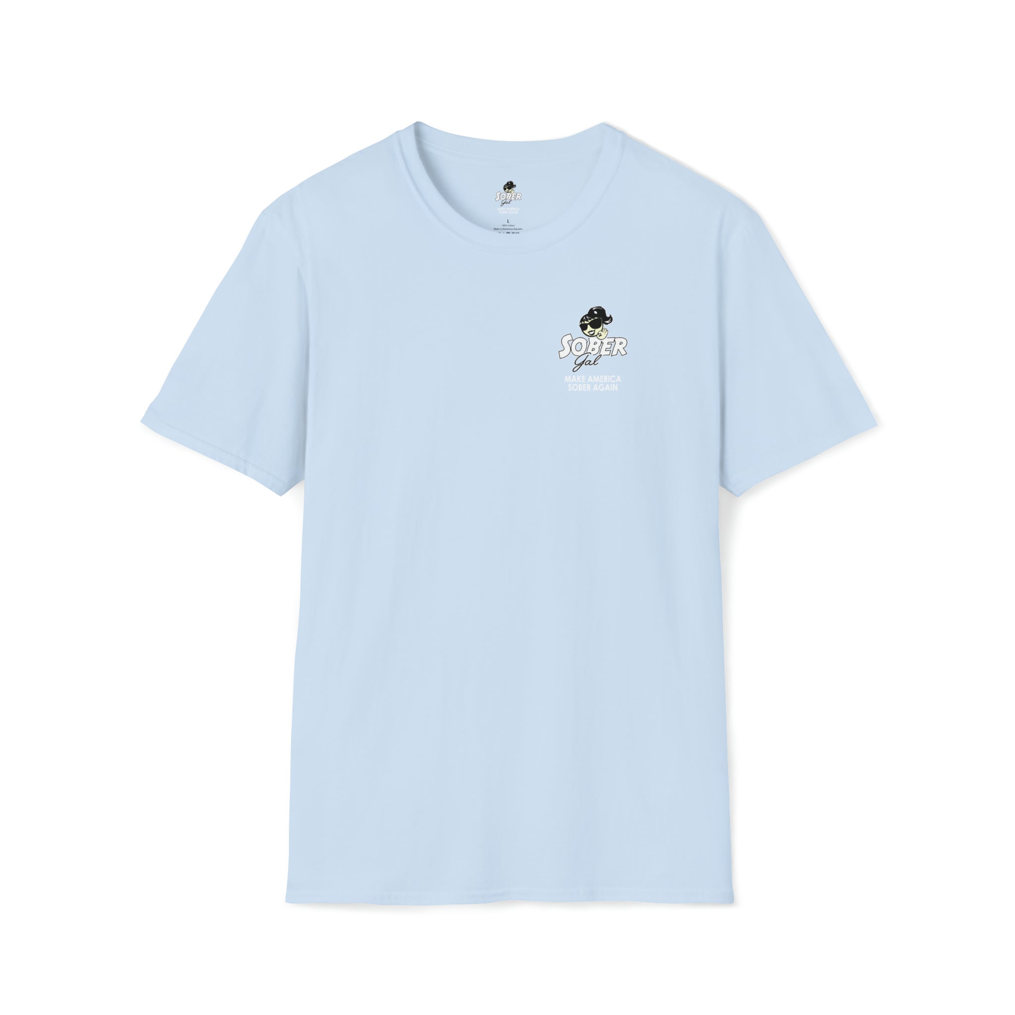 Sober Gal-Softstyle T-Shirt-Make America Sober Again
