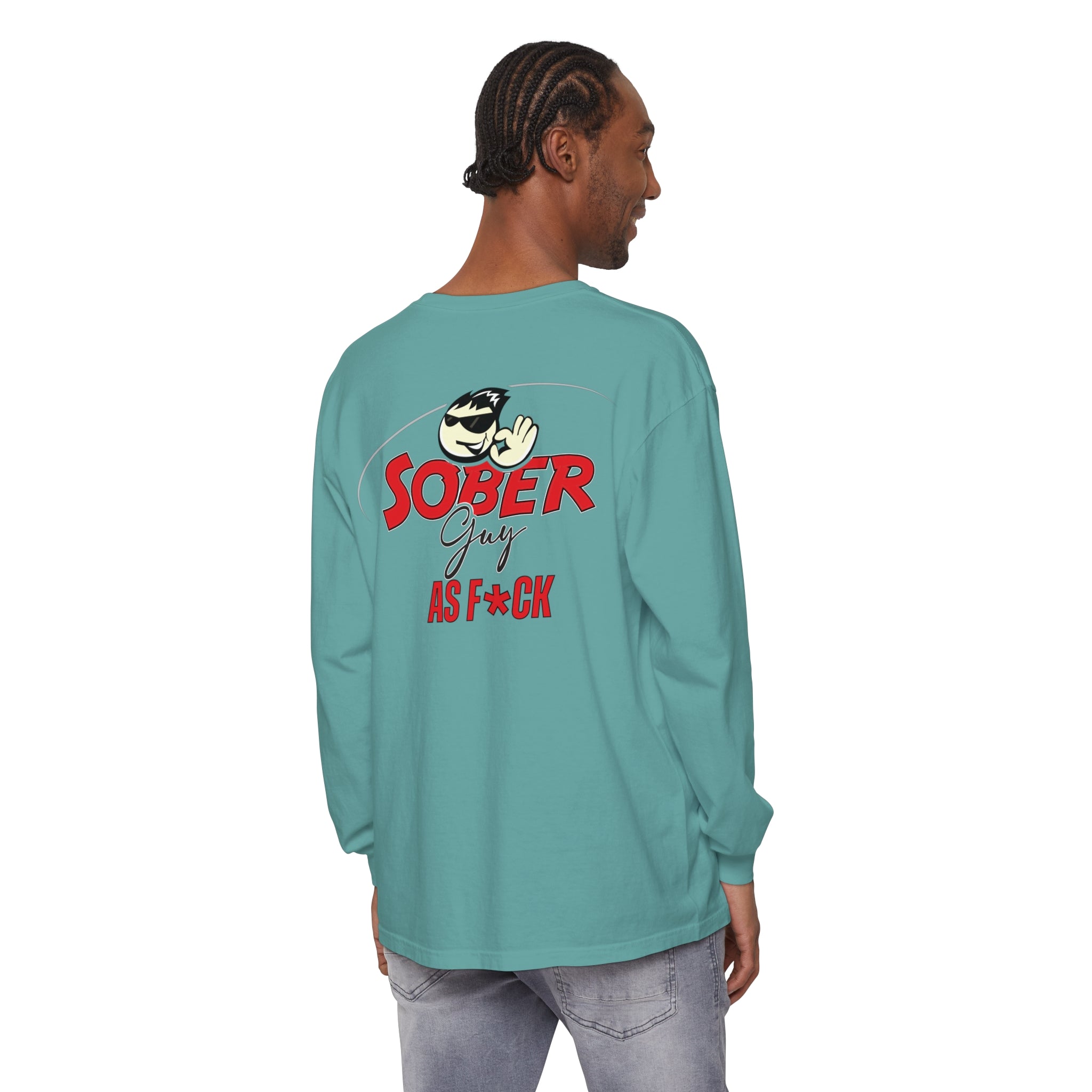 Sober Guy-Long Sleeve Tee-As F*CK