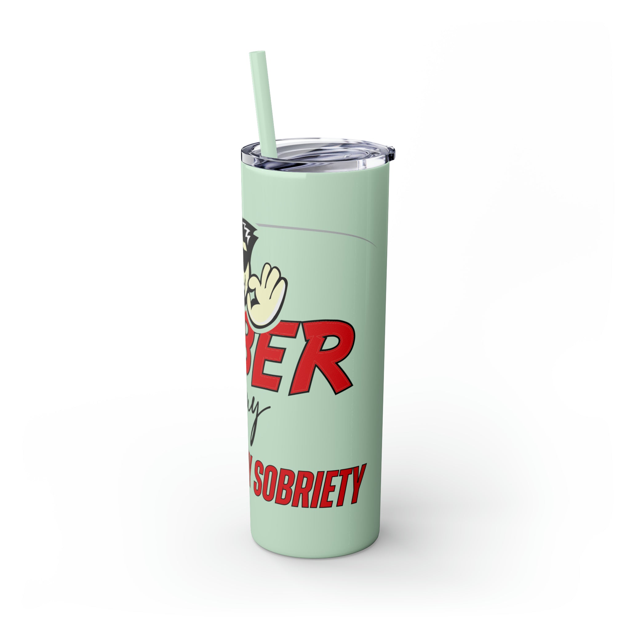 Skinny Tumbler with Straw, 20oz