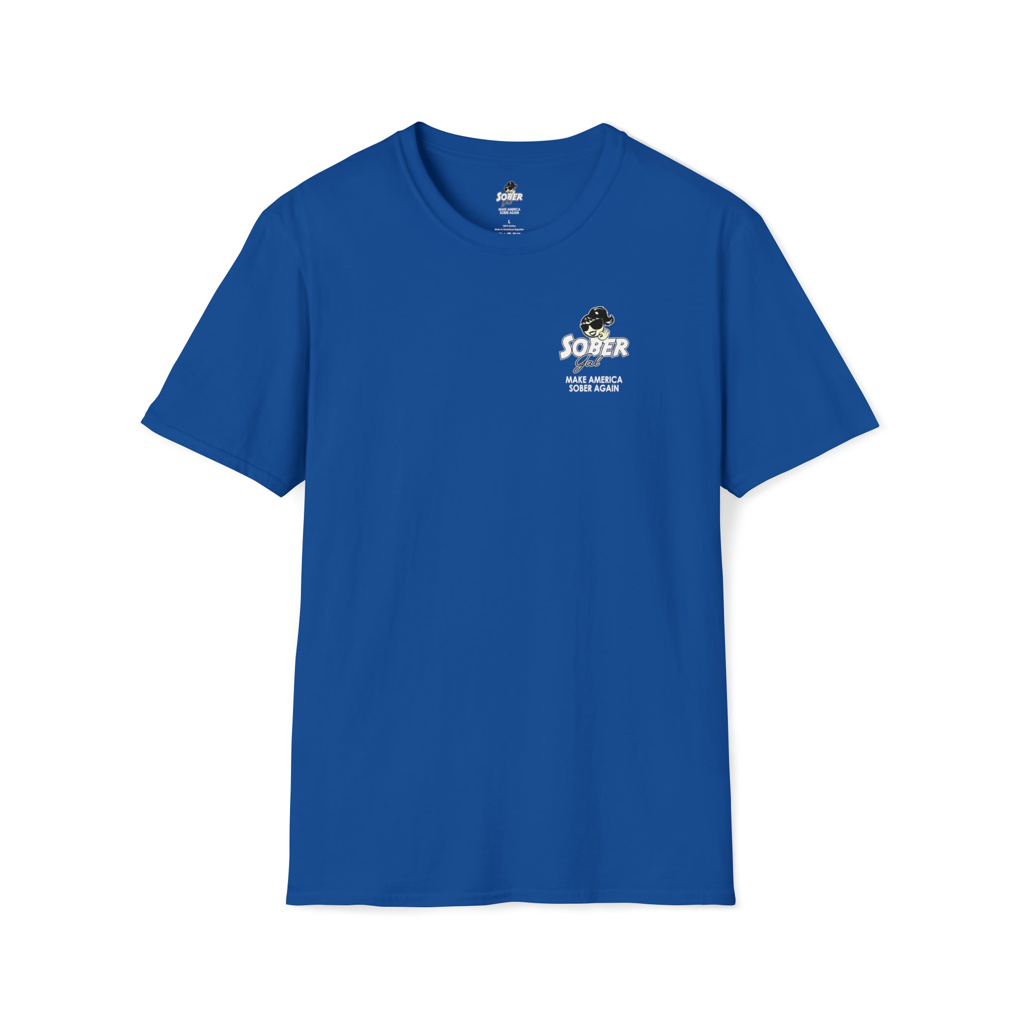 Sober Gal-Softstyle T-Shirt-Make America Sober Again