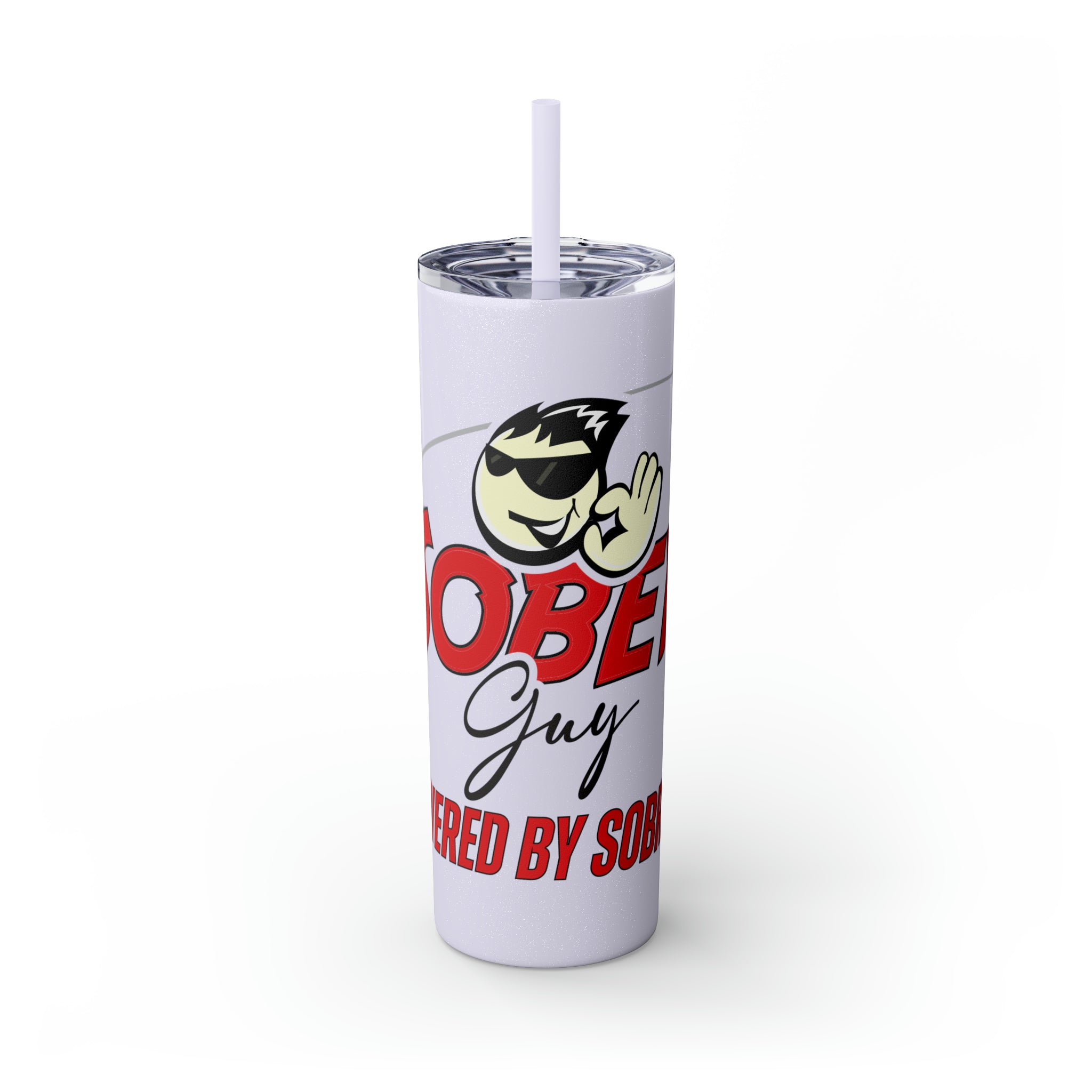 Skinny Tumbler with Straw, 20oz