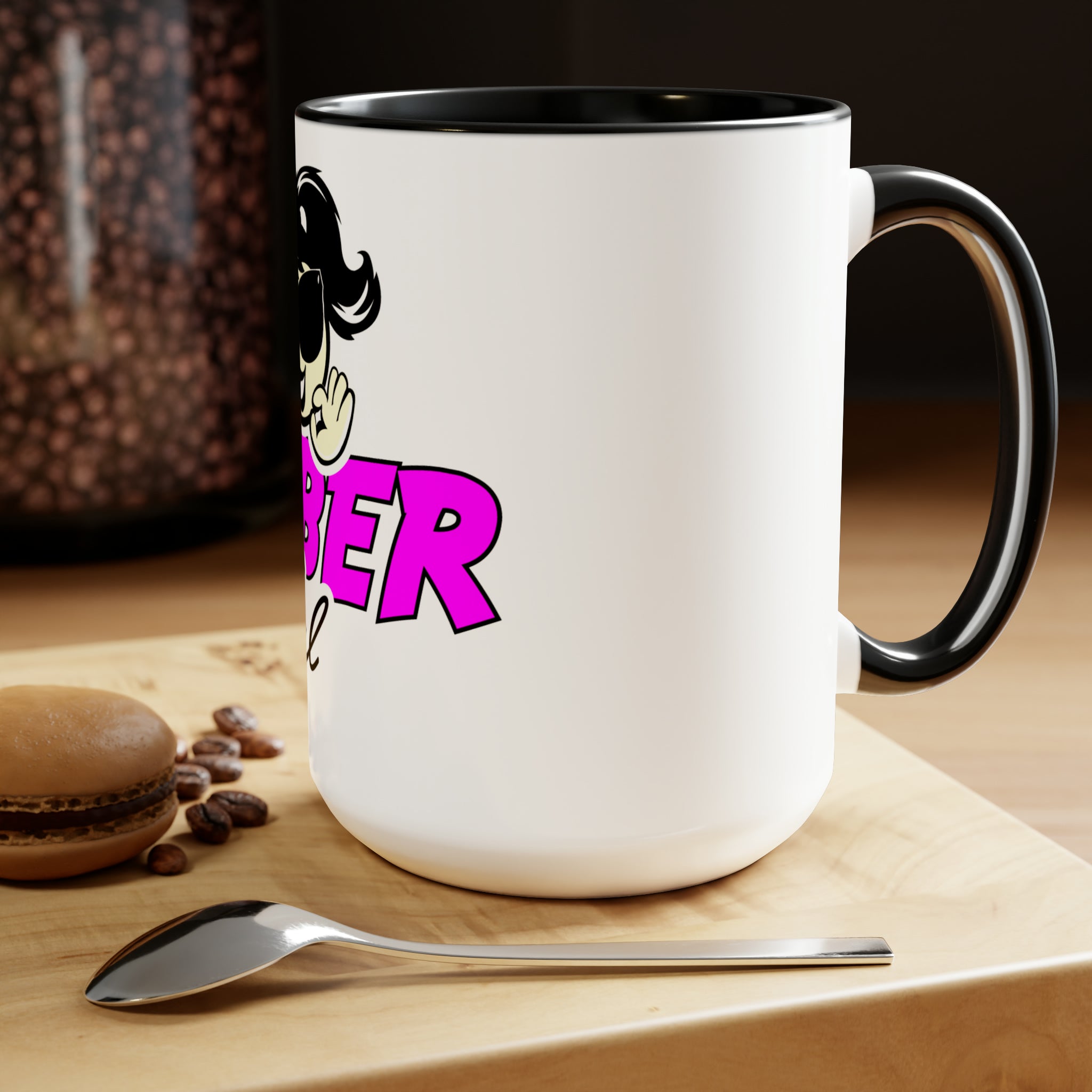 Two-Tone Coffee Mugs, 15oz